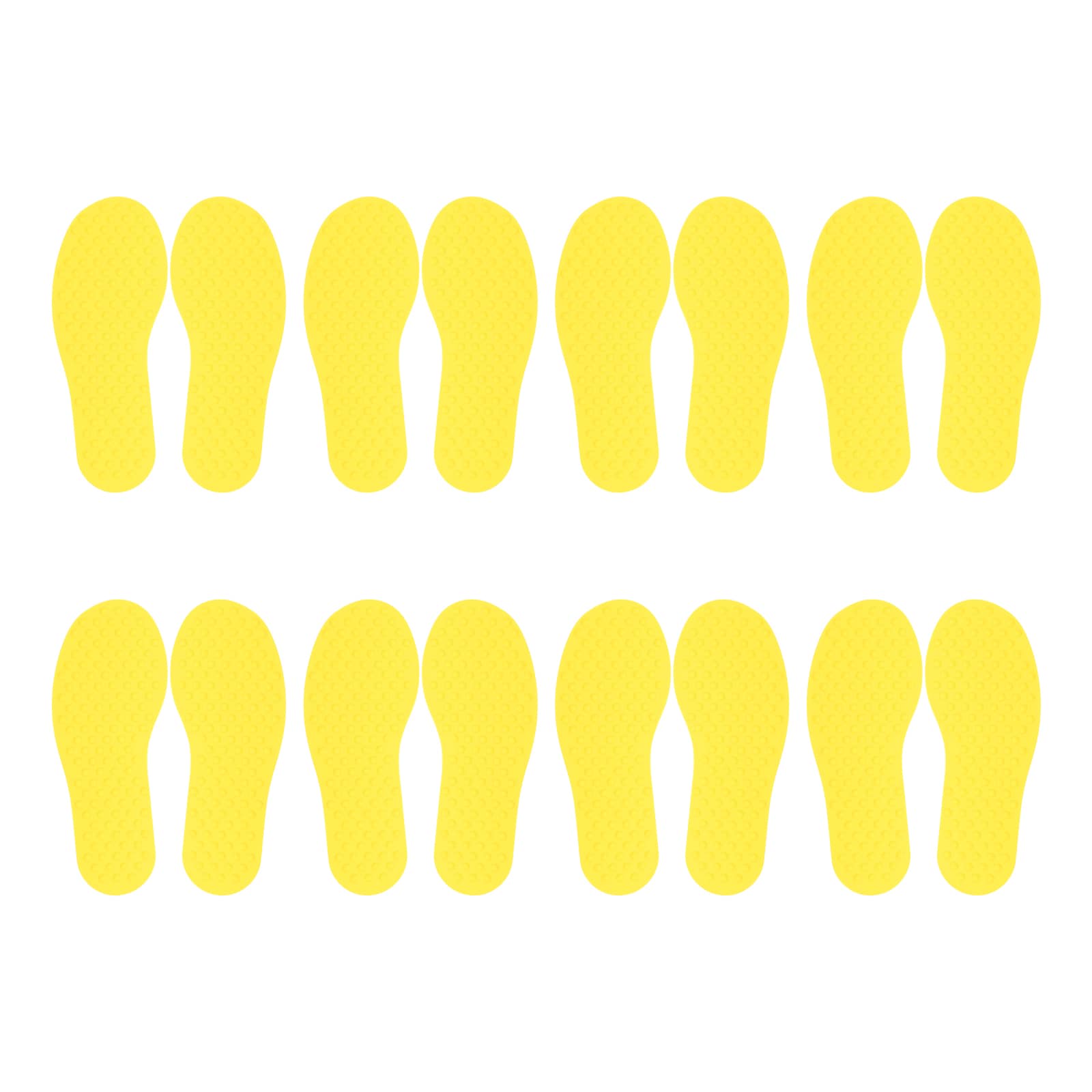PATIKIL - Feet Markers for Classroom 8 Pairs Plastic Floor Foot Shaped Non Slip Spots Carpet Mark...