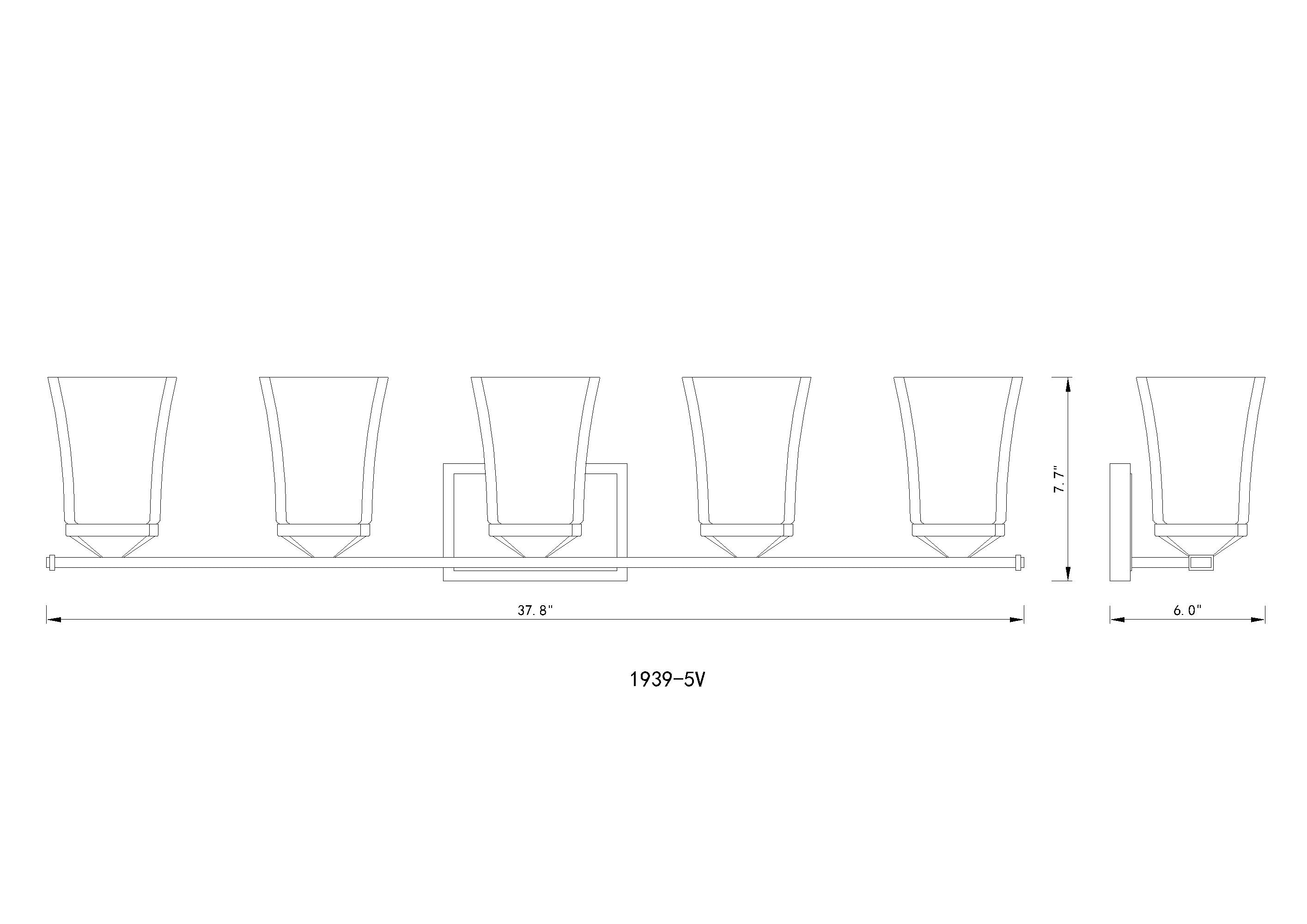 Z-Lite 1939-5V-BN b089995 - View #7