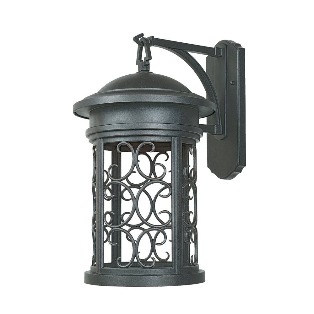 Designers Fountain 31131-ORB Ellington 1 -Light 20.0-in H Oil-rubbed Bronze Hardwired Dark Sky Outdoor Wall Light