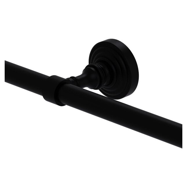 Allied Brass Waverly Place Matte Black Wall Mount Towel Rack at Lowes.com