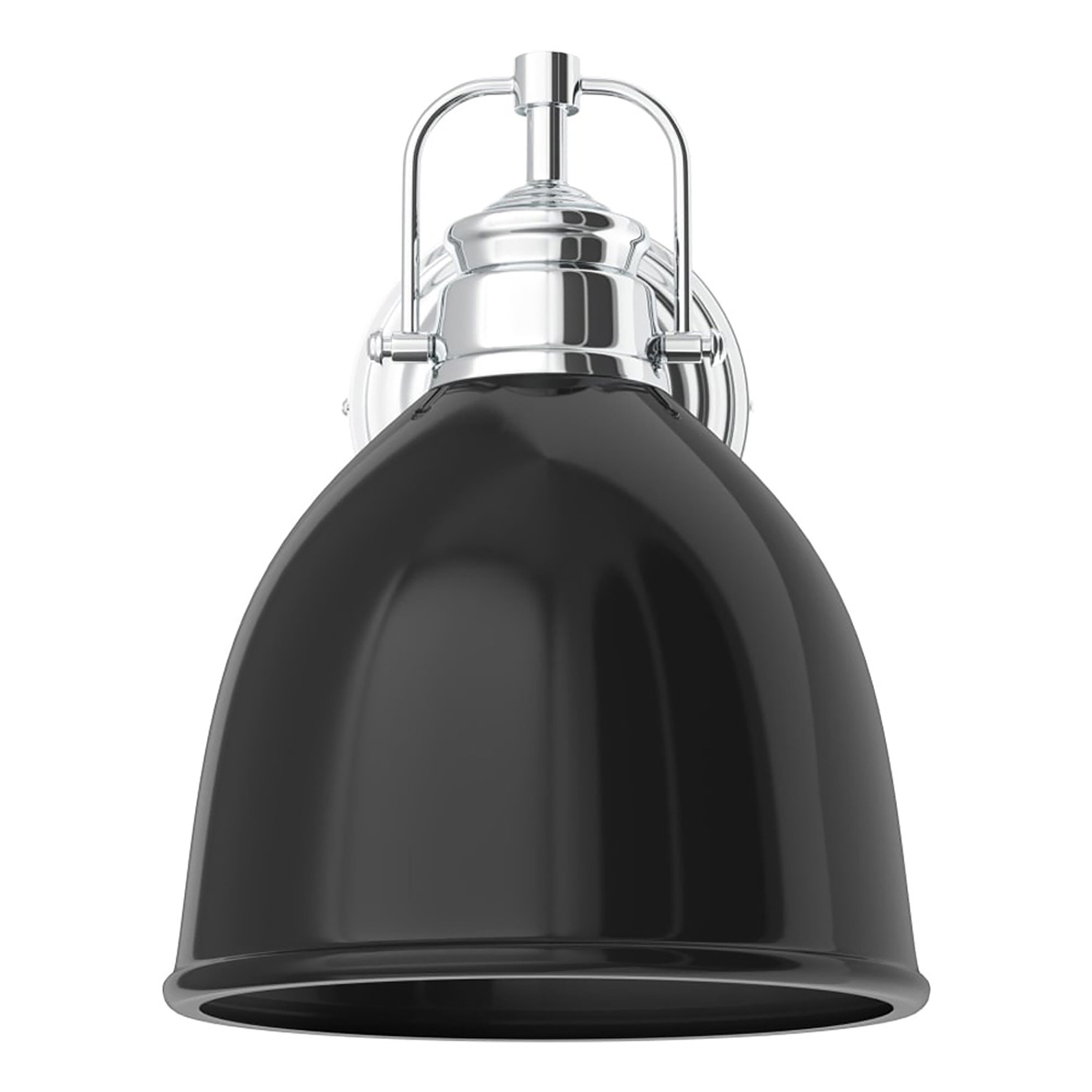 Signature Hardware 482656 Grinnell 7-in 1-Light Polished Chrome Modern/Contemporary Vanity Light