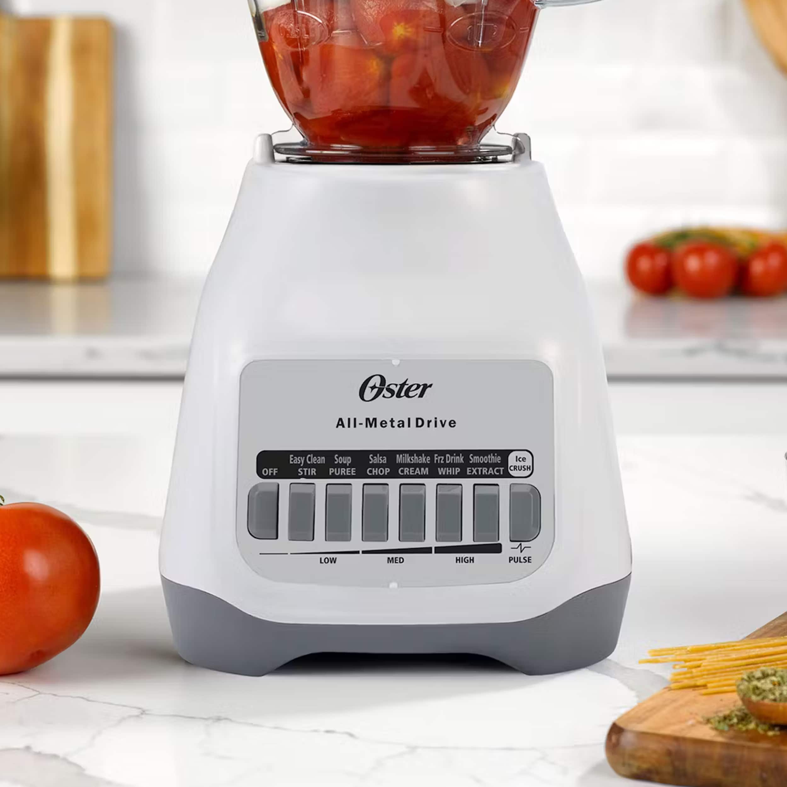 Oster Classic 700 Watt 2-in-1 Kitchen System Blender and Food