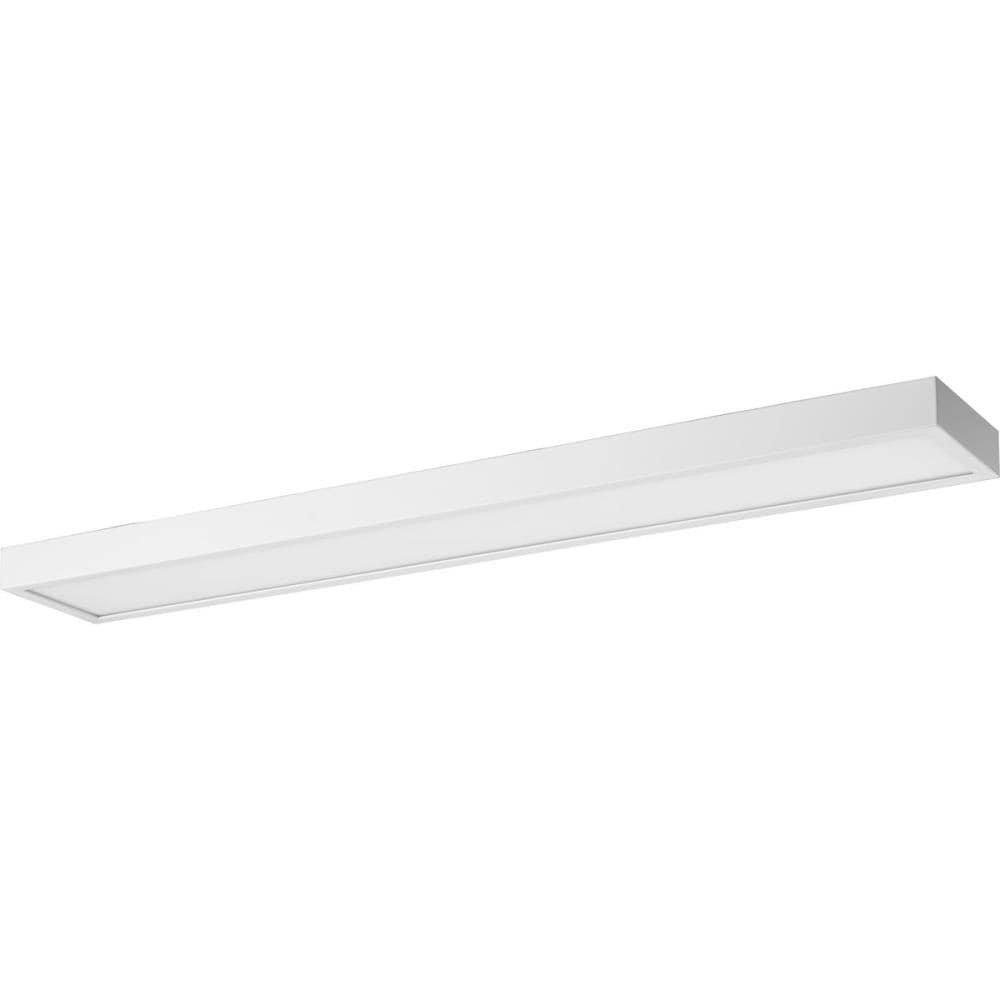 Progress Lighting P300306-028-CS Everlume 1-Light 1.38-in Satin White LED Flush Mount Light