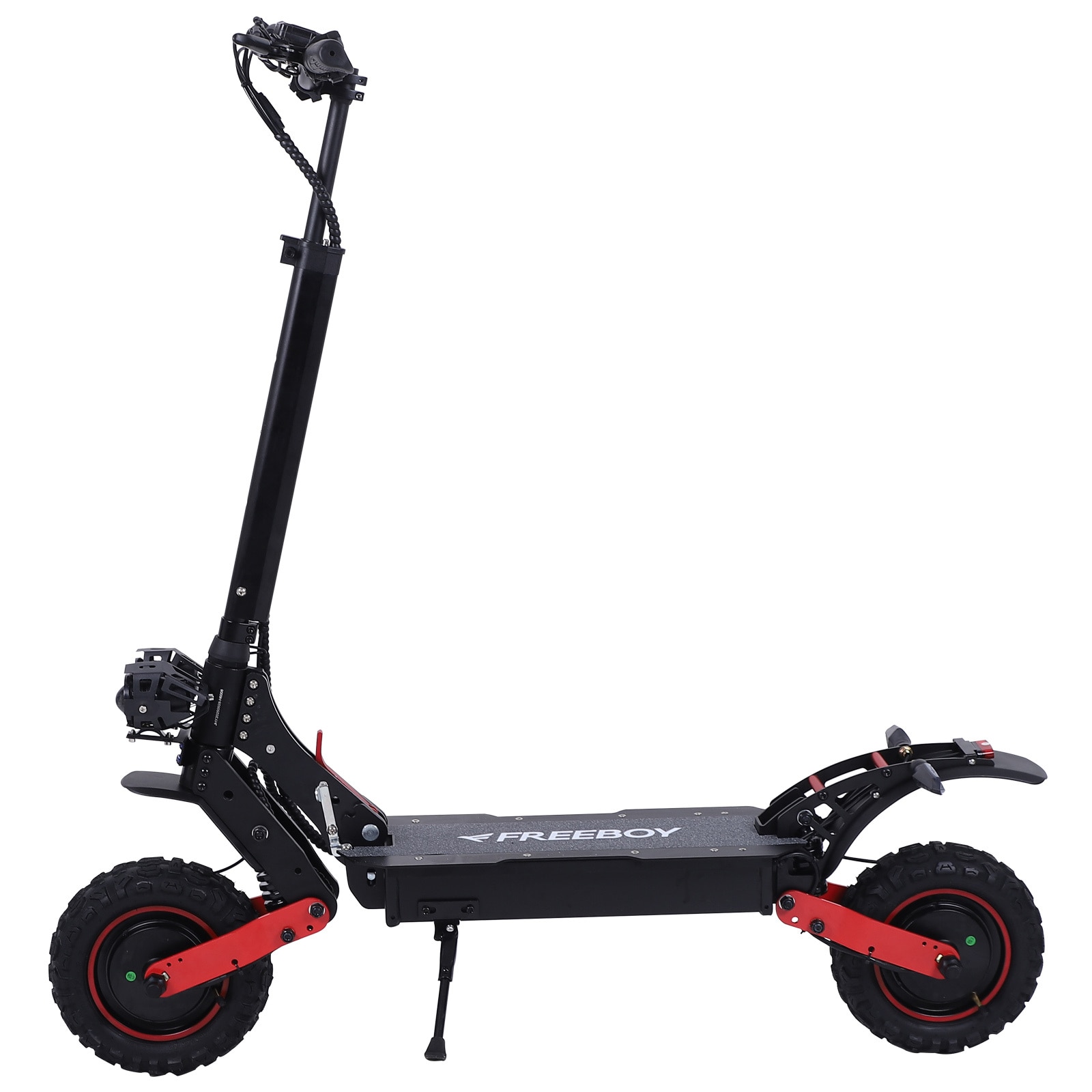 Rbied 11in Electric Scooter 2400W Dual Motor 48V 21Ah Battery 60KMH Max Speed 55KM Range Dual Disc Brakes
