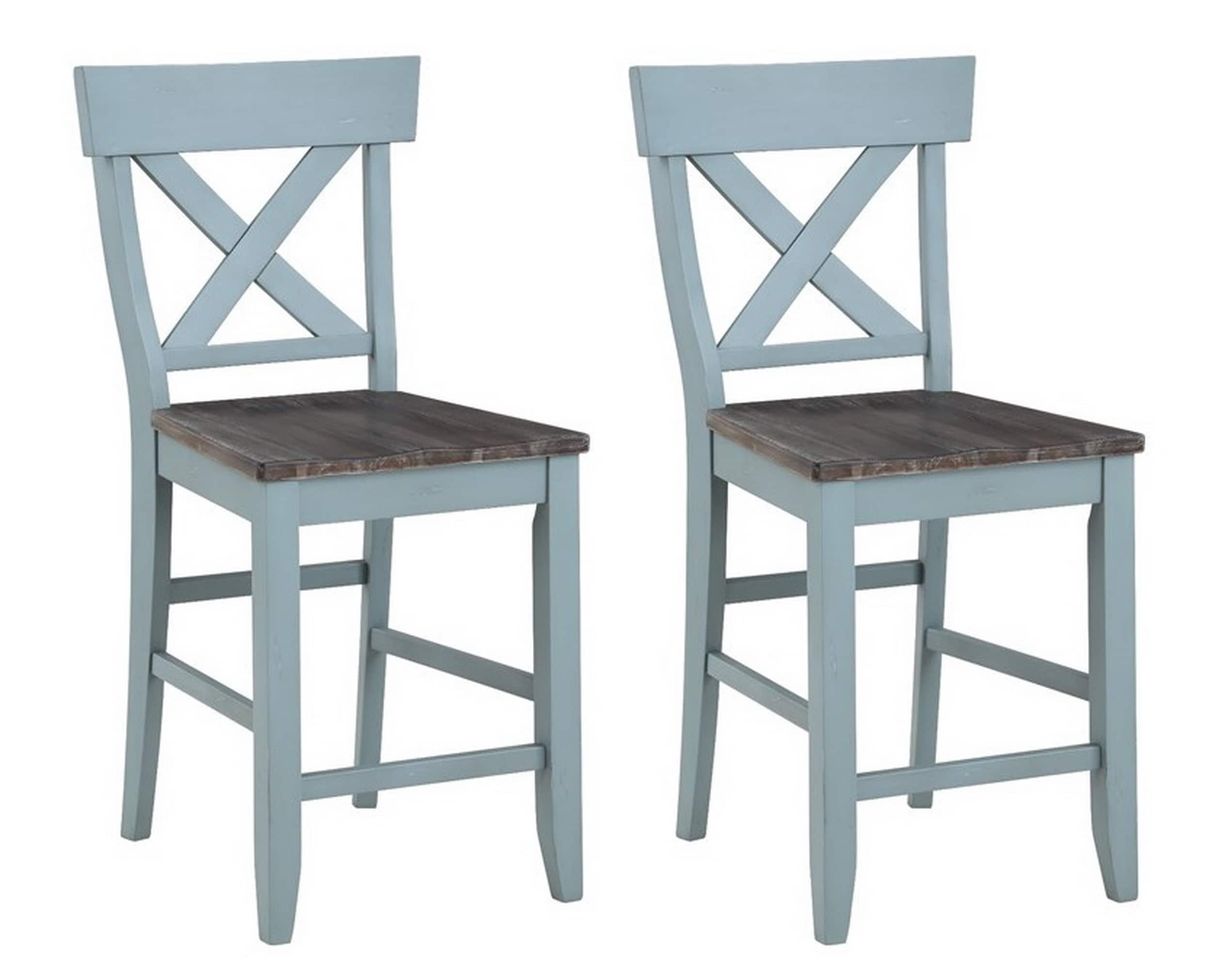 Coast to Coast 60201 Set of 2 Contemporary/Modern Dining Side Chair (Wood Frame)
