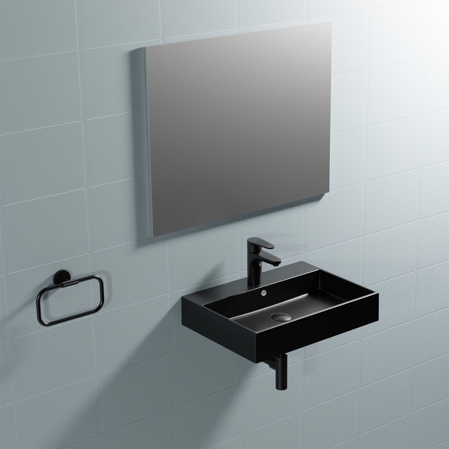 WS Bath Collections UNLIMITED 60.01 BM Bath-Sink - View #4