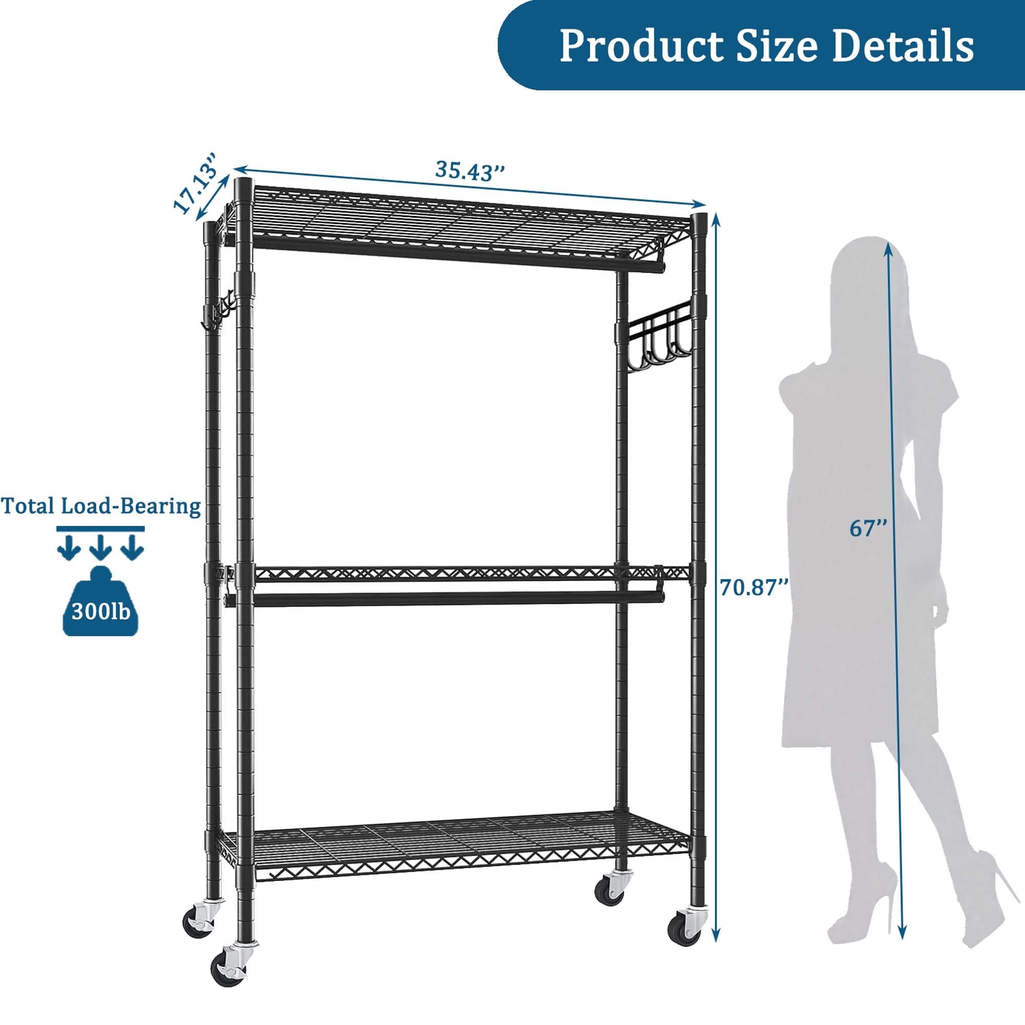 Boyel Living BLID0W250562747 Garment-Racks - View #3