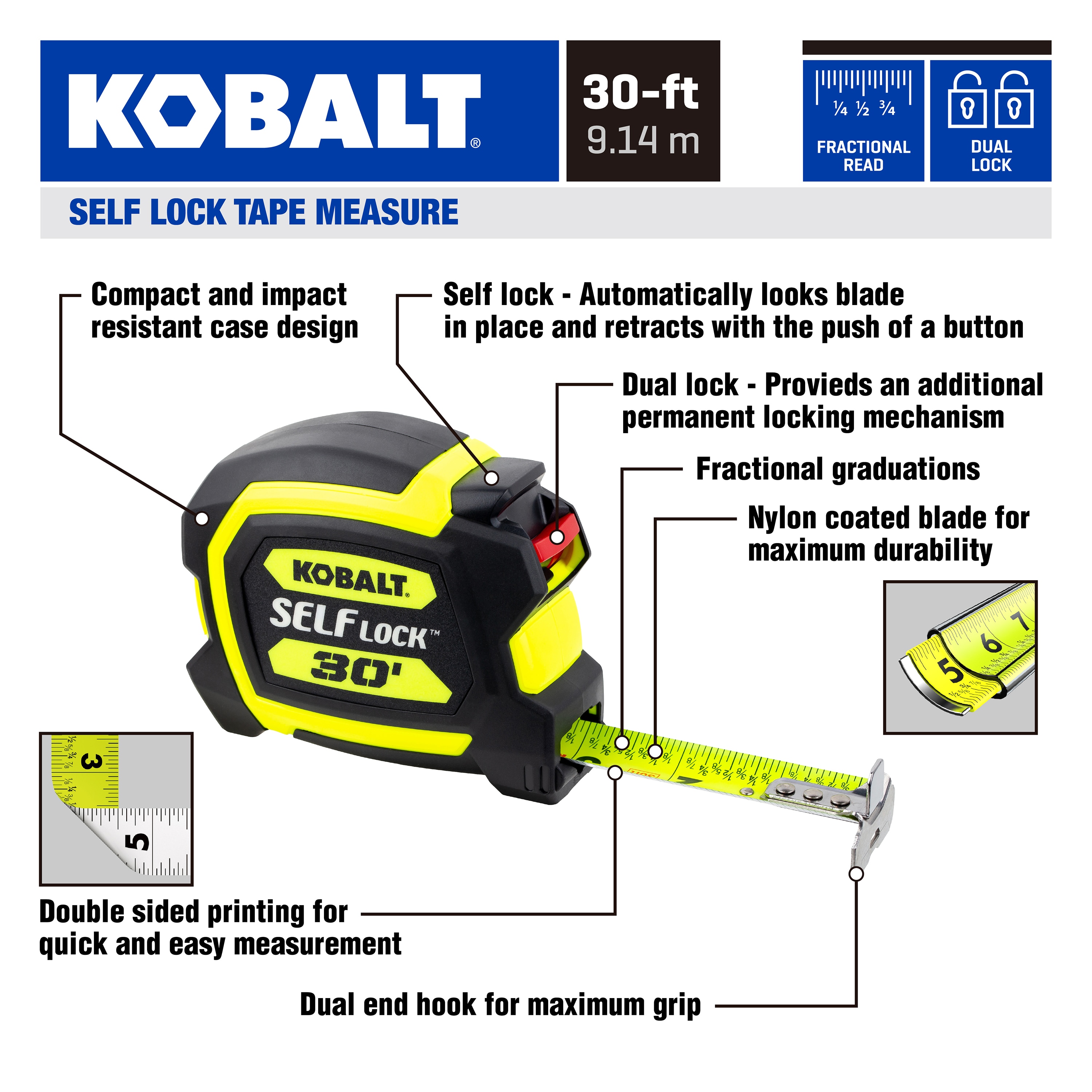 Kobalt KBSL30HV Tape-Measures - View #11