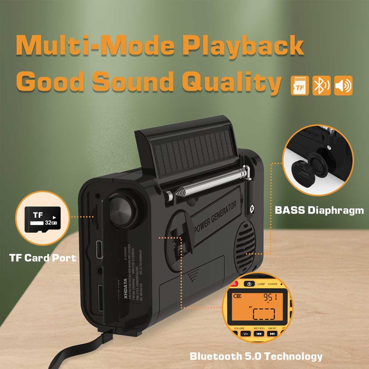 Aoibox LAWR0917029 Weather-Radio - View #4