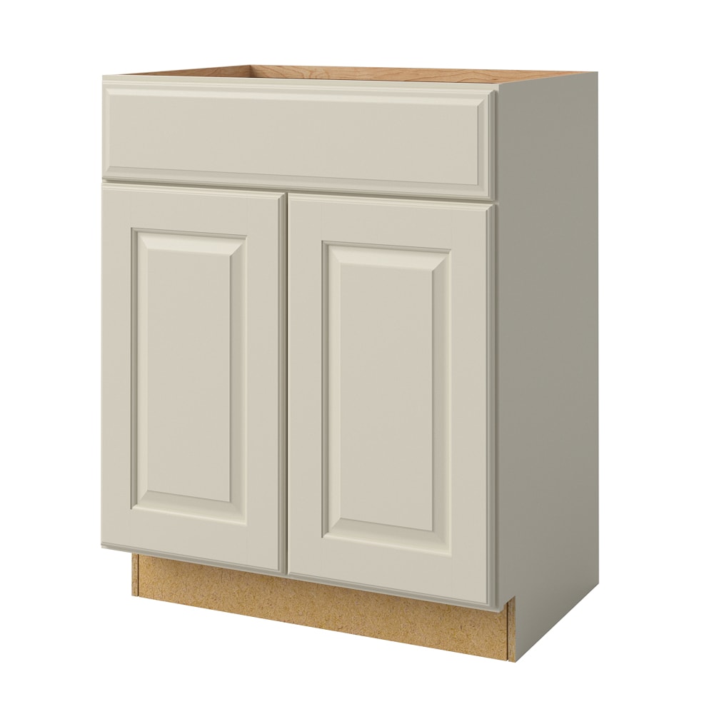 allen + roth 55252PH Pattingham 24-in Harbor Bathroom Vanity Base Cabinet without Top