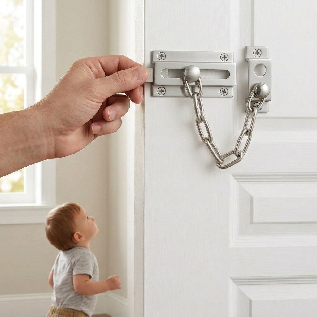 Prime-Line U 9909 Entry-Door-Flip-Locks - View #5
