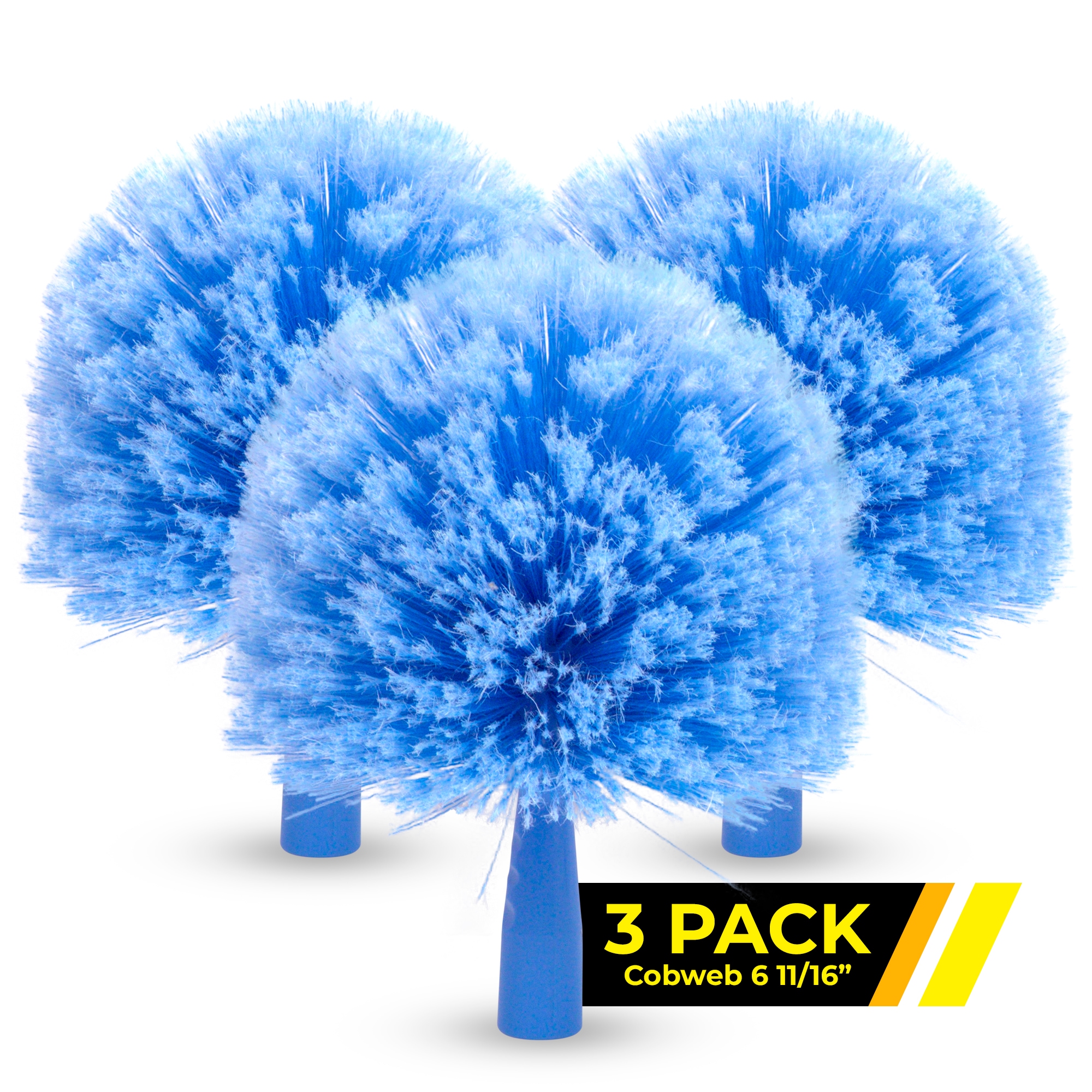 Gritt Commercial  Cobweb Duster Brush Poly fiber Dusting Wand 3-Pack