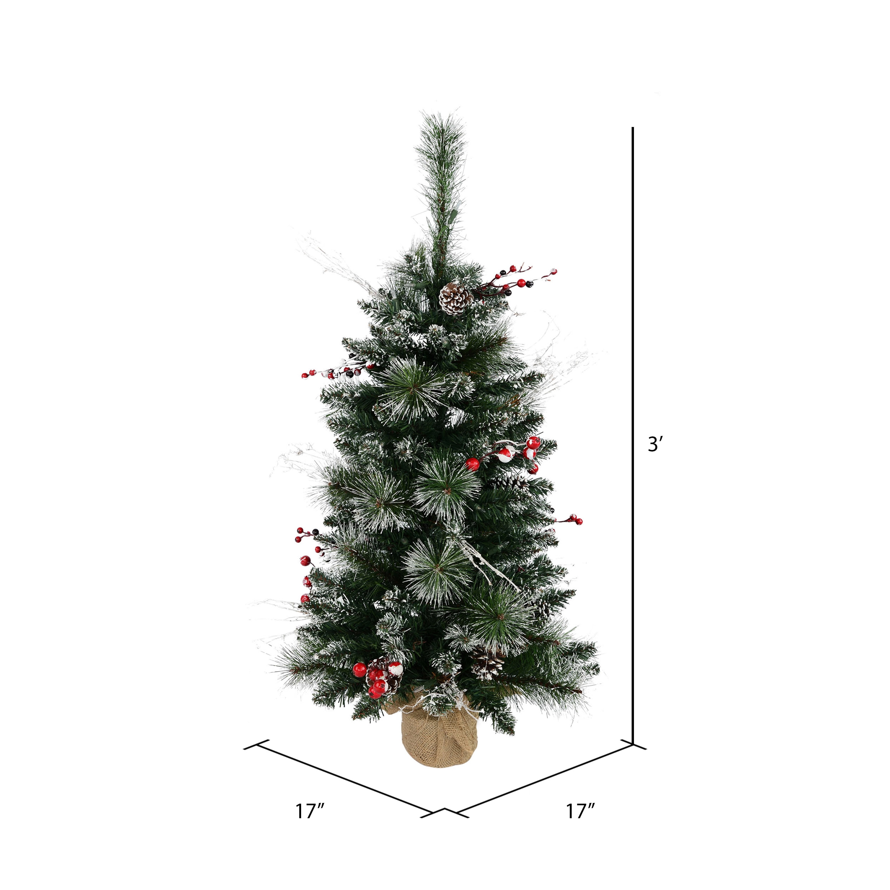 Vickerman B166236 Table-Christmas-Decorations - View #5