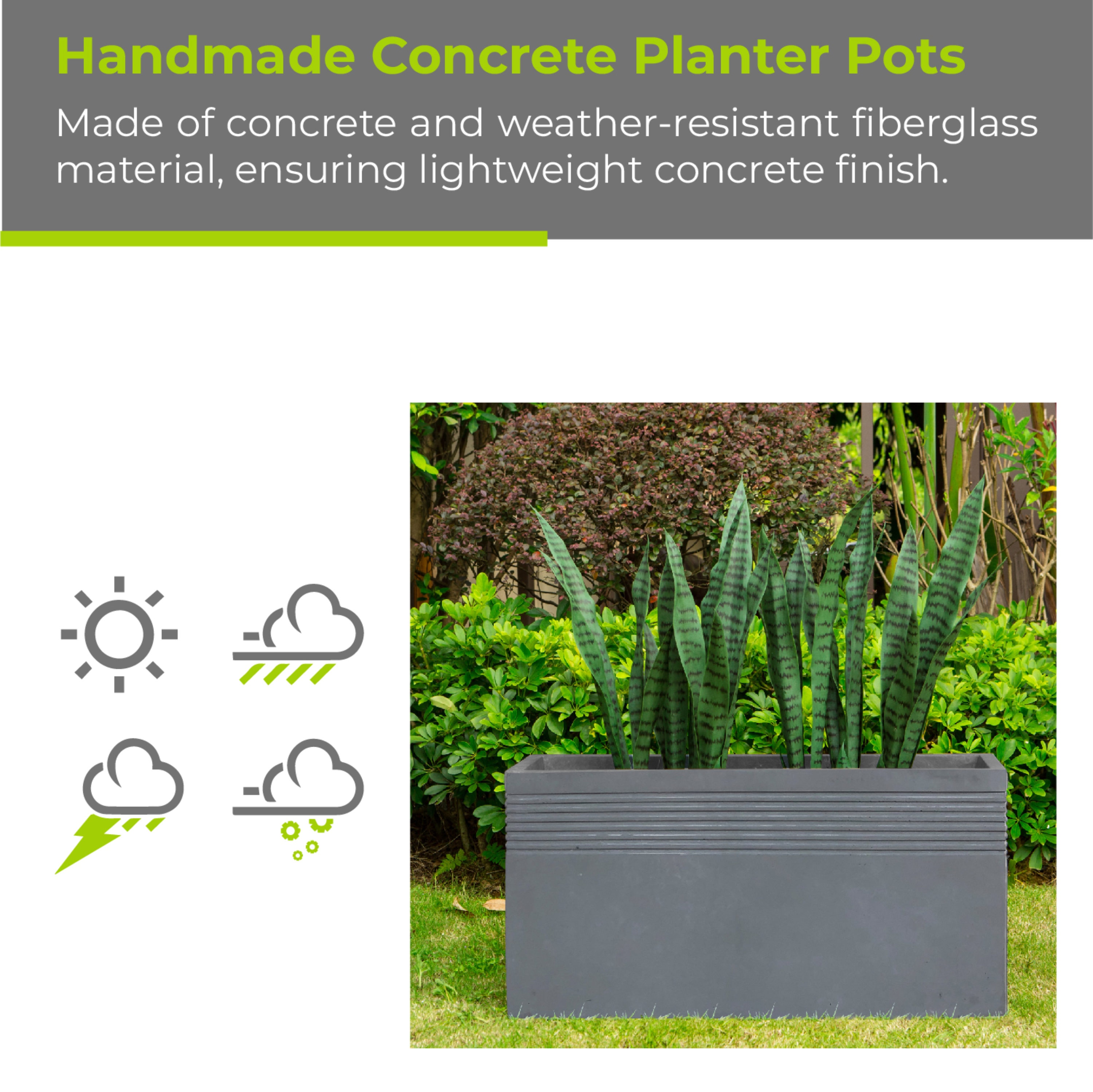 KANTE RF0131B-C60611 Planter-Window-Box - View #7