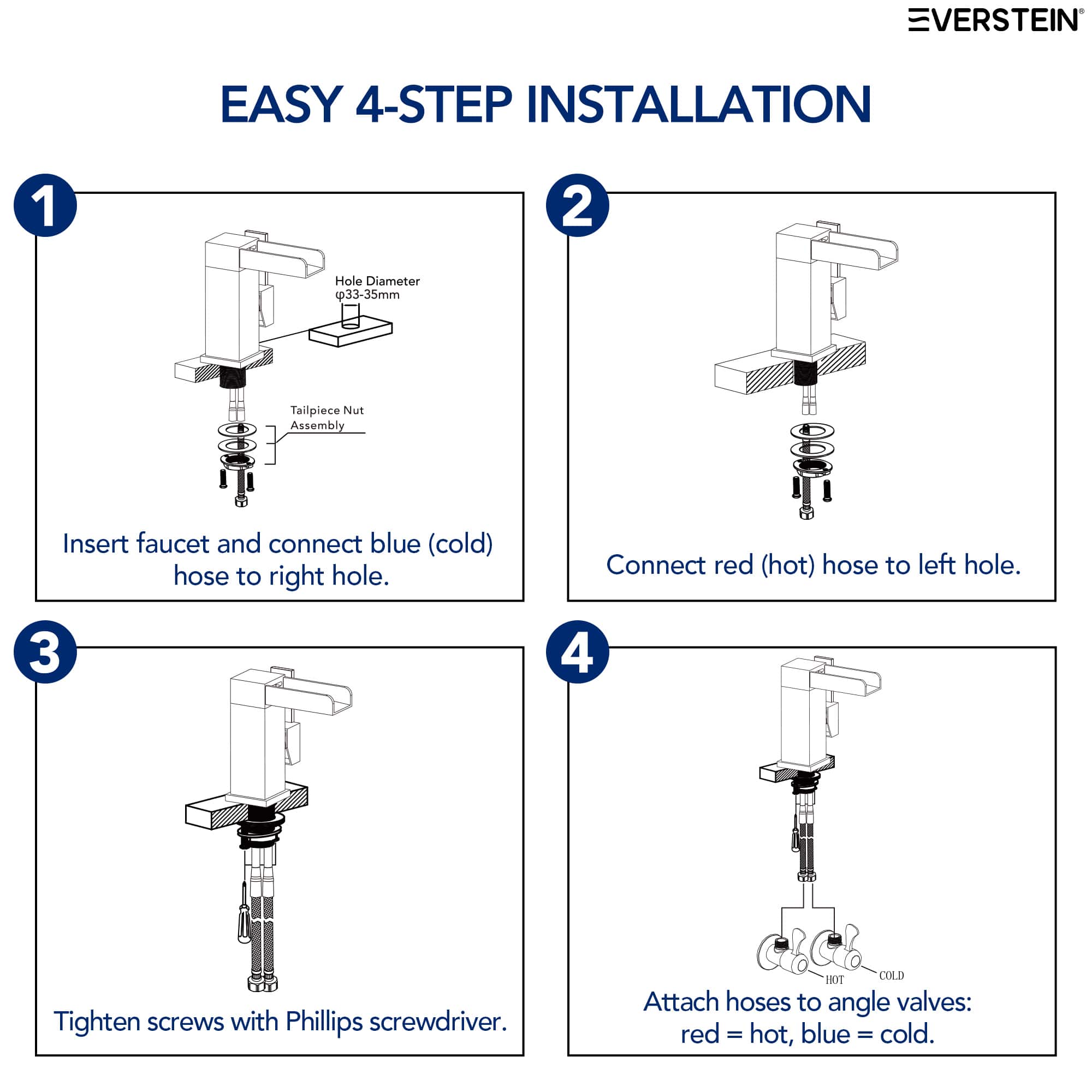 EVERSTEIN SFS-1165-GD Lavatory-Faucets - View #12