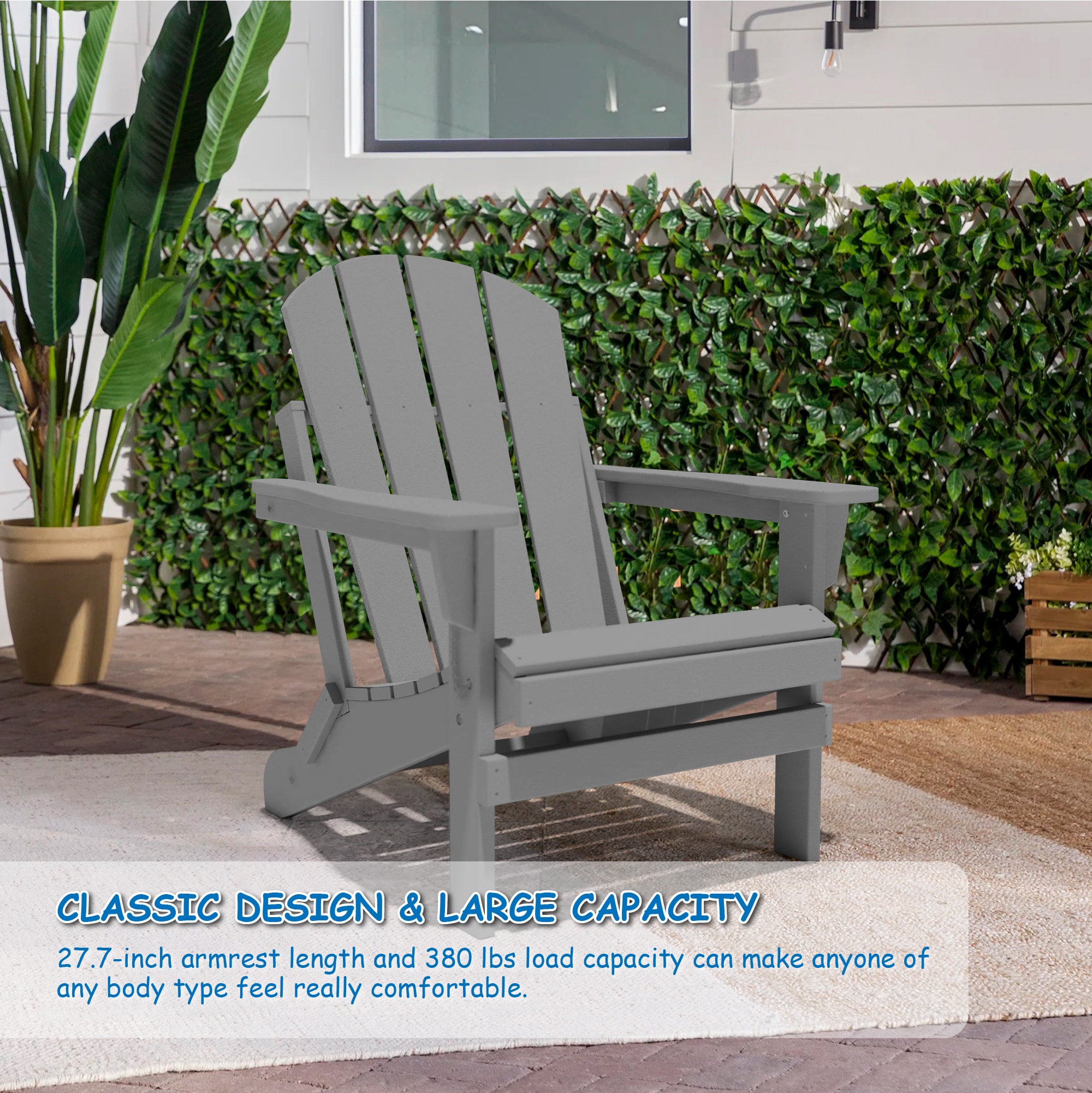 Forclover MONM1209-02GY Patio-Chairs - View #7