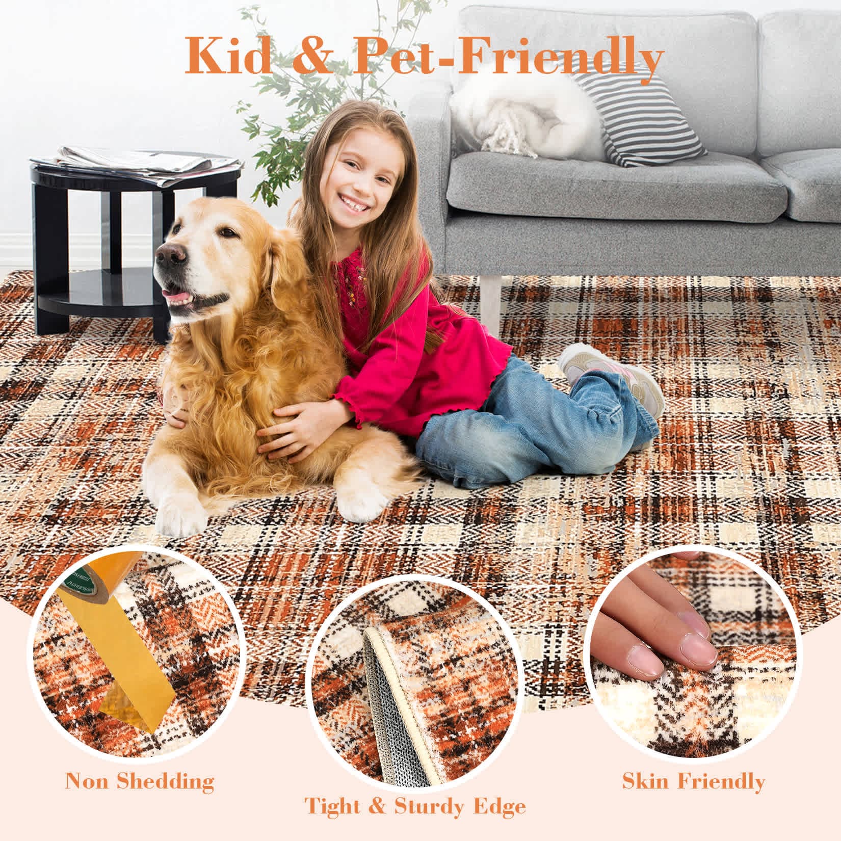 Qeetex SUNNY-PHO-13CG8A3D rugs - View #7