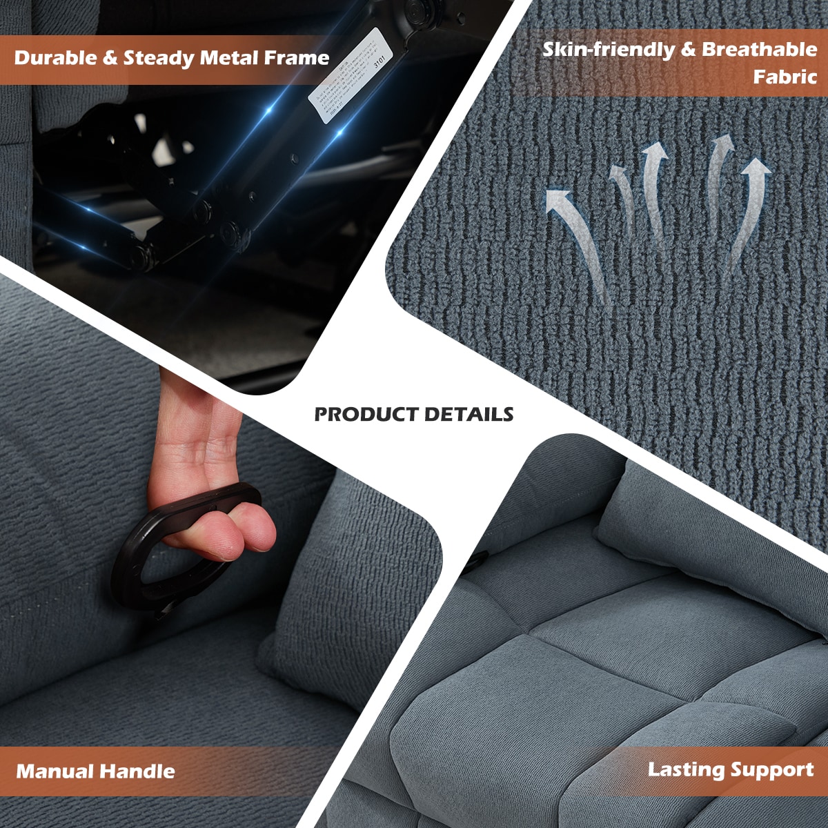 Clihome CL-VA00075 recliners - View #8