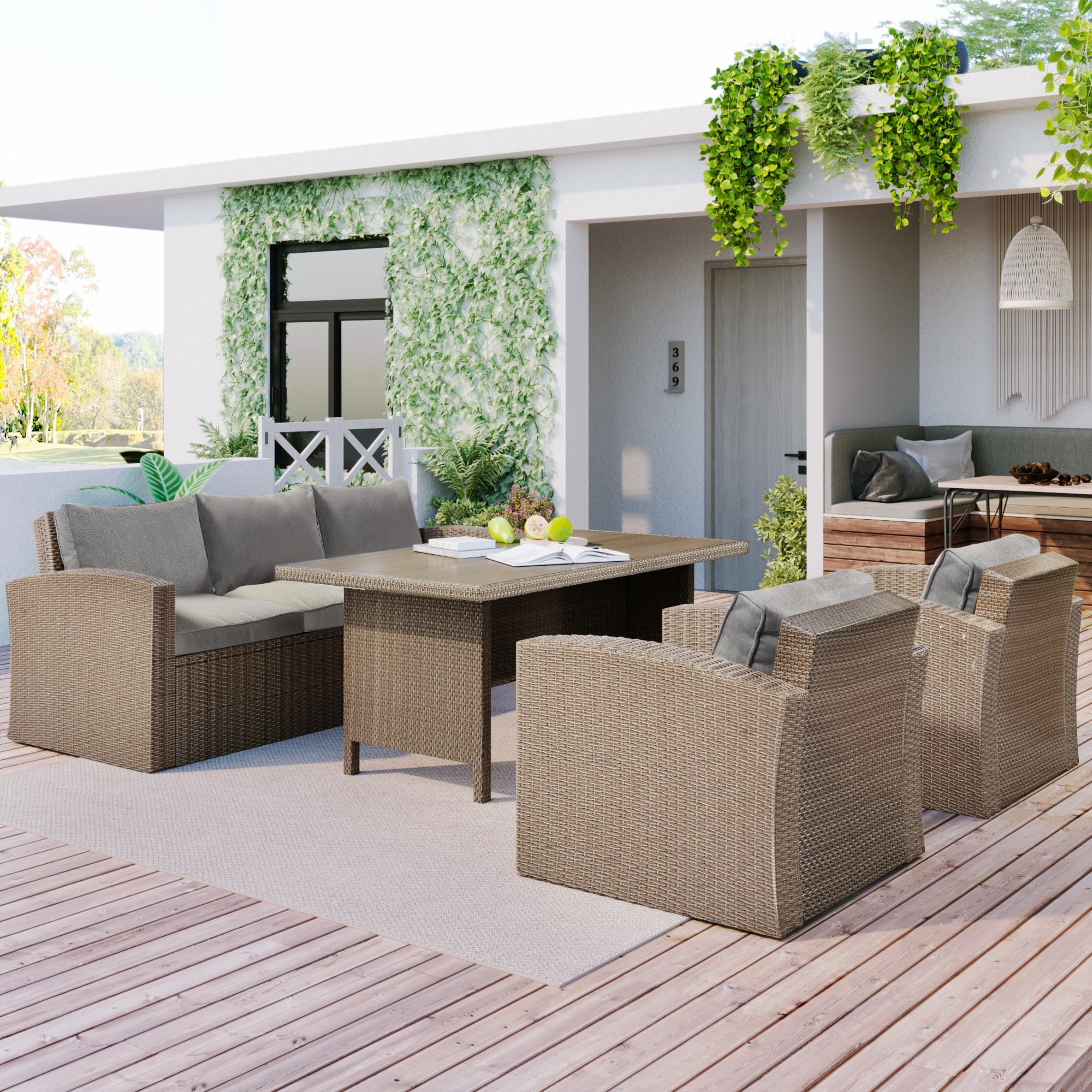 Damerin N7CS15 Patio-Conversation-Sets - View #7