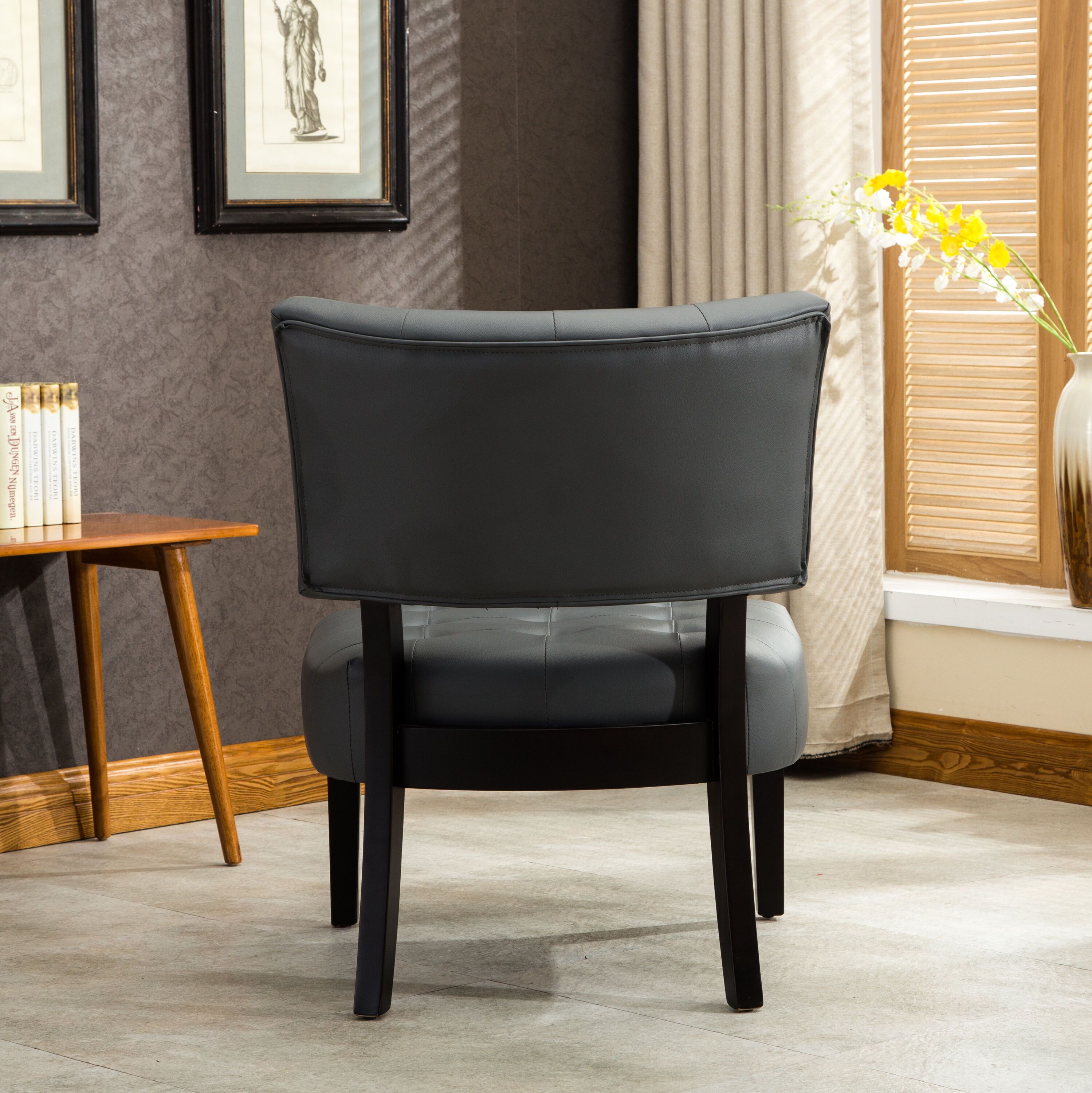 Roundhill Furniture AC002GY chairs - View #8