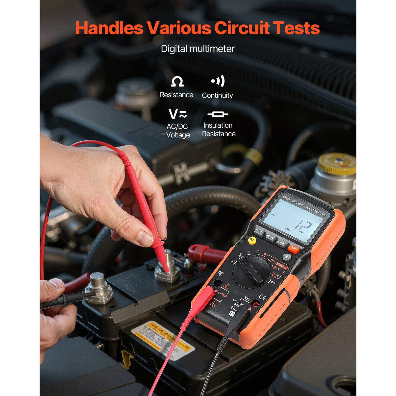 Mecale YAS-8J8NZP multimeters - View #2