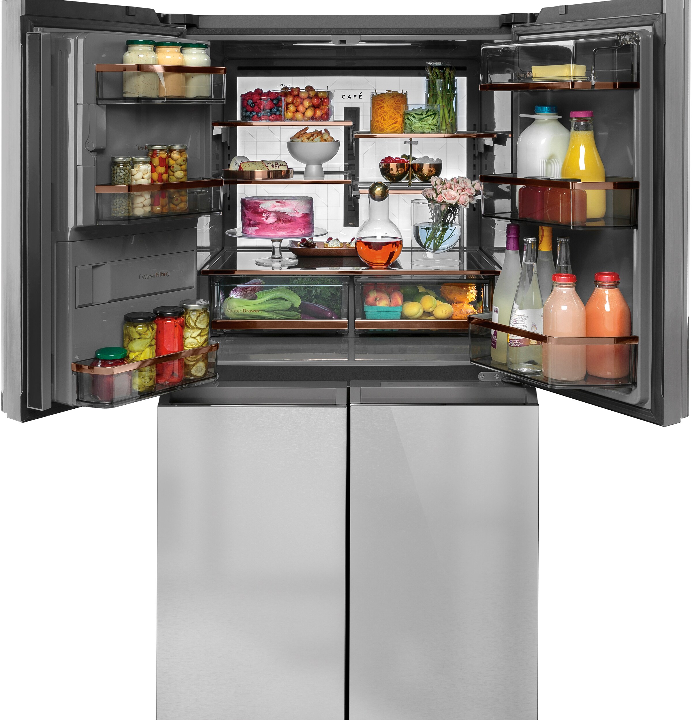 Café™ ENERGY STAR® 27.8 Cu. Ft. Smart 4-Door French-Door