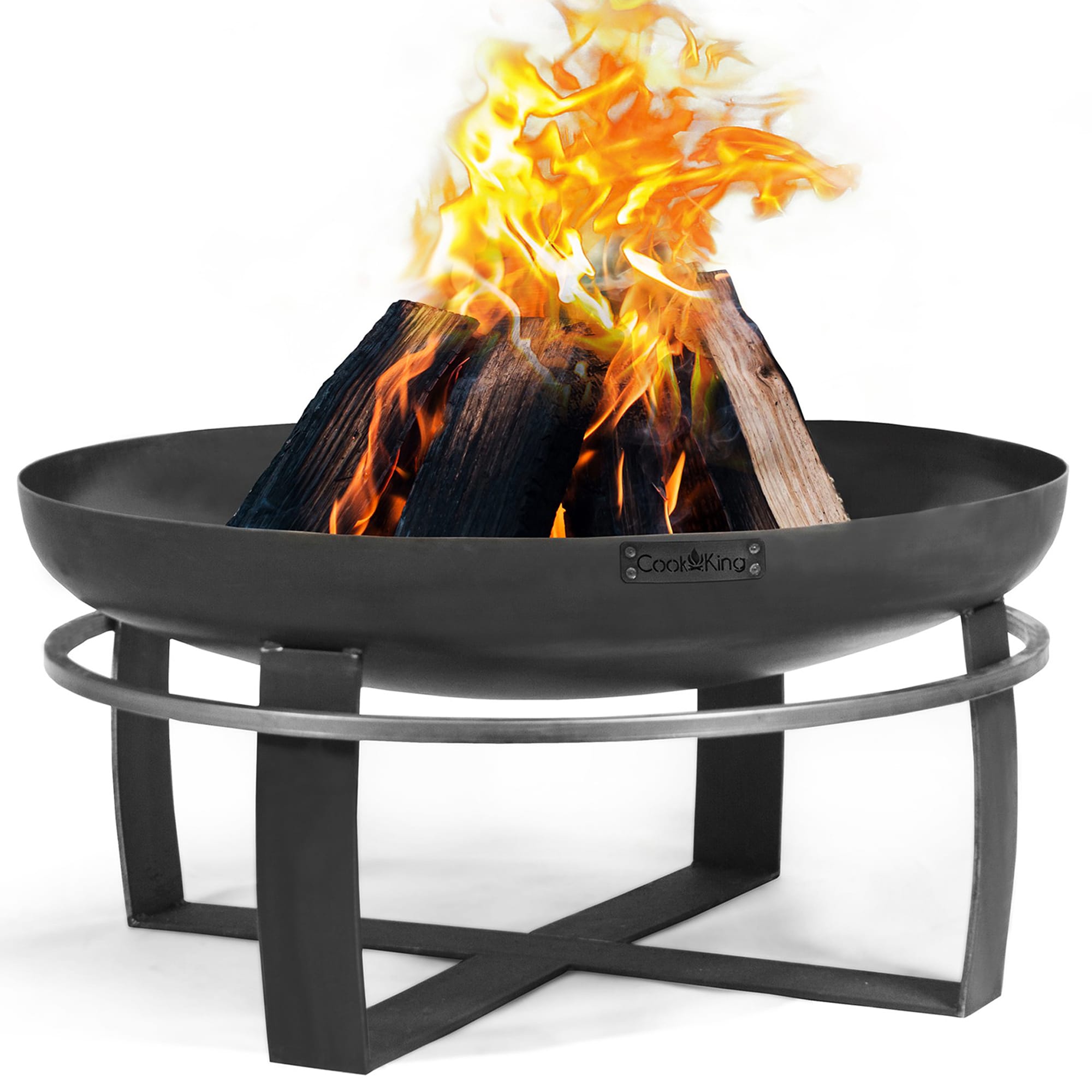 Good Directions 111260FO 24-in W Black Steel Wood-Burning Fire Pit