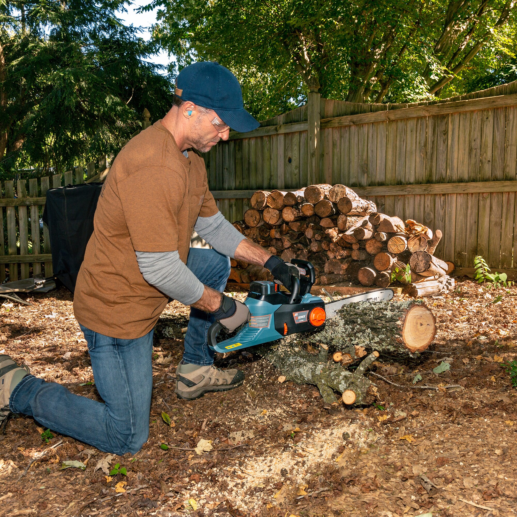 SENIX CSX5-M-0 Cordless-Chainsaw - View #6