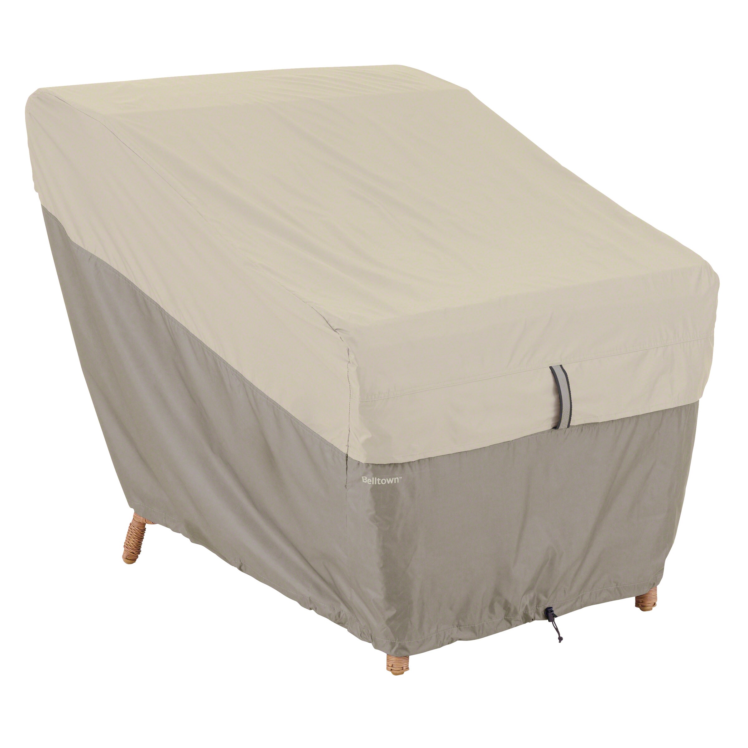 Classic Accessories 55-270-011001-00 Belltown Sidewalk Grey Polyester Patio Furniture Cover For Conversation chair