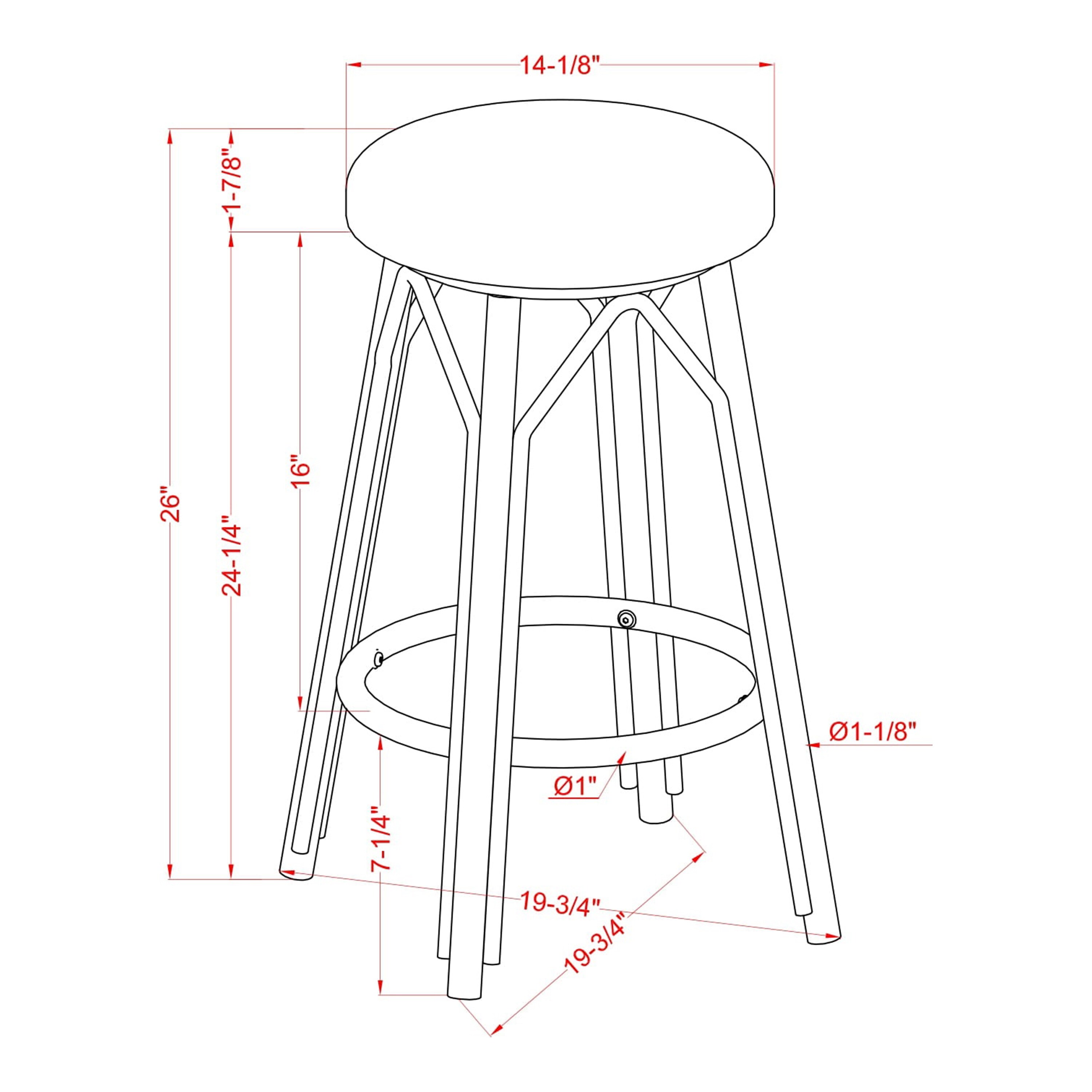 Furniture of America IDF-OC1858WH-26 Patio-Chairs - View #8