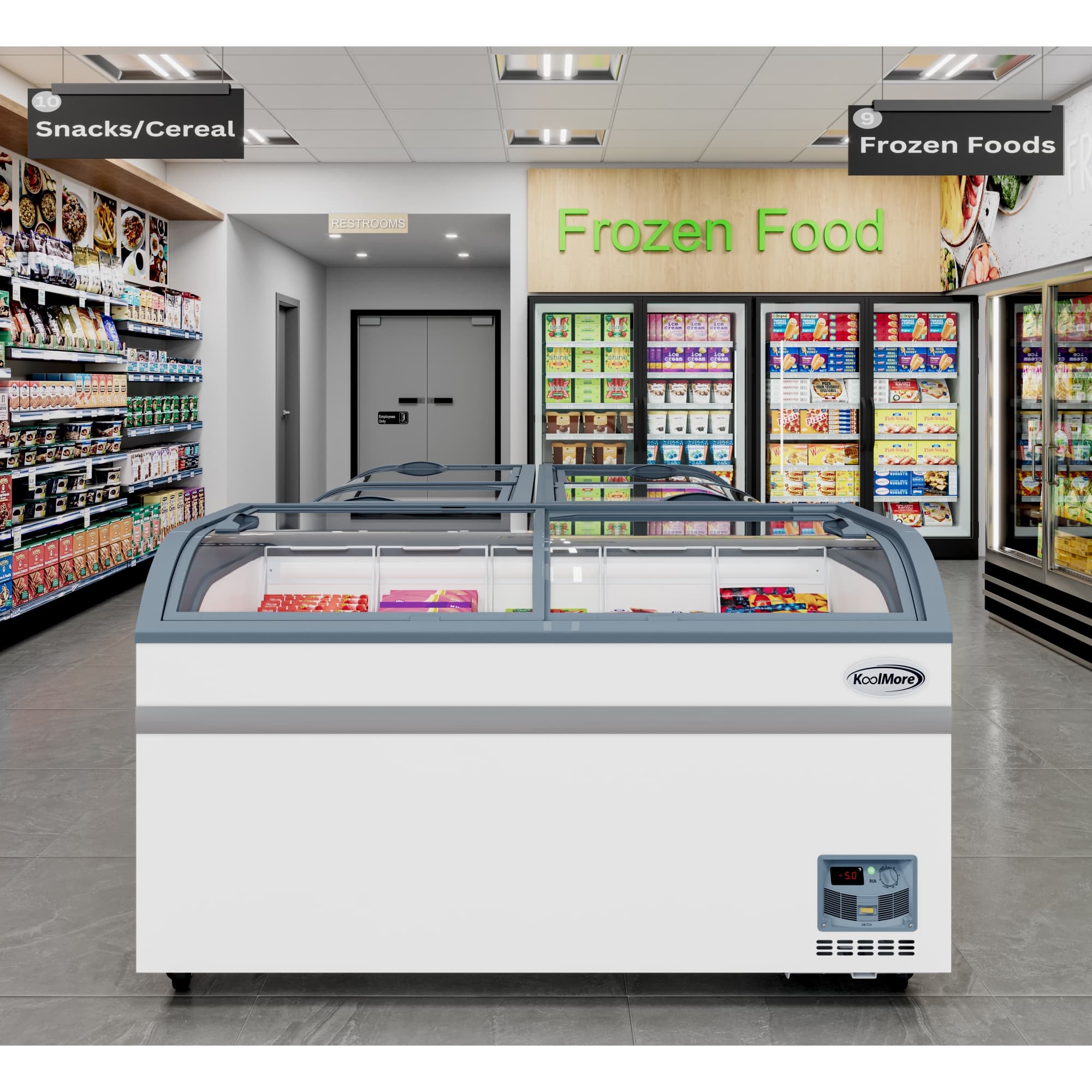 KoolMore KM-ISCF-58MD Commercial-Freezers - View #5