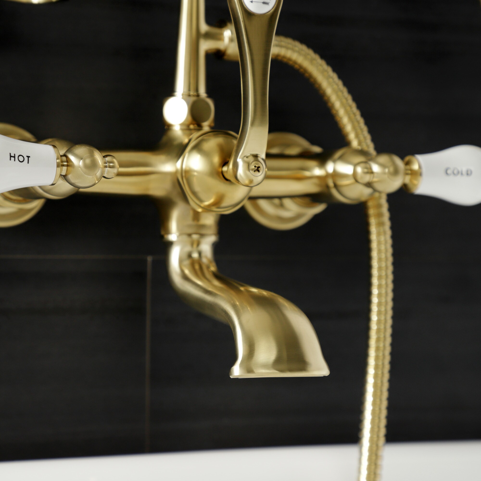 Kingston Brass WLAE555T7 Roman-Tub-Faucets - View #6