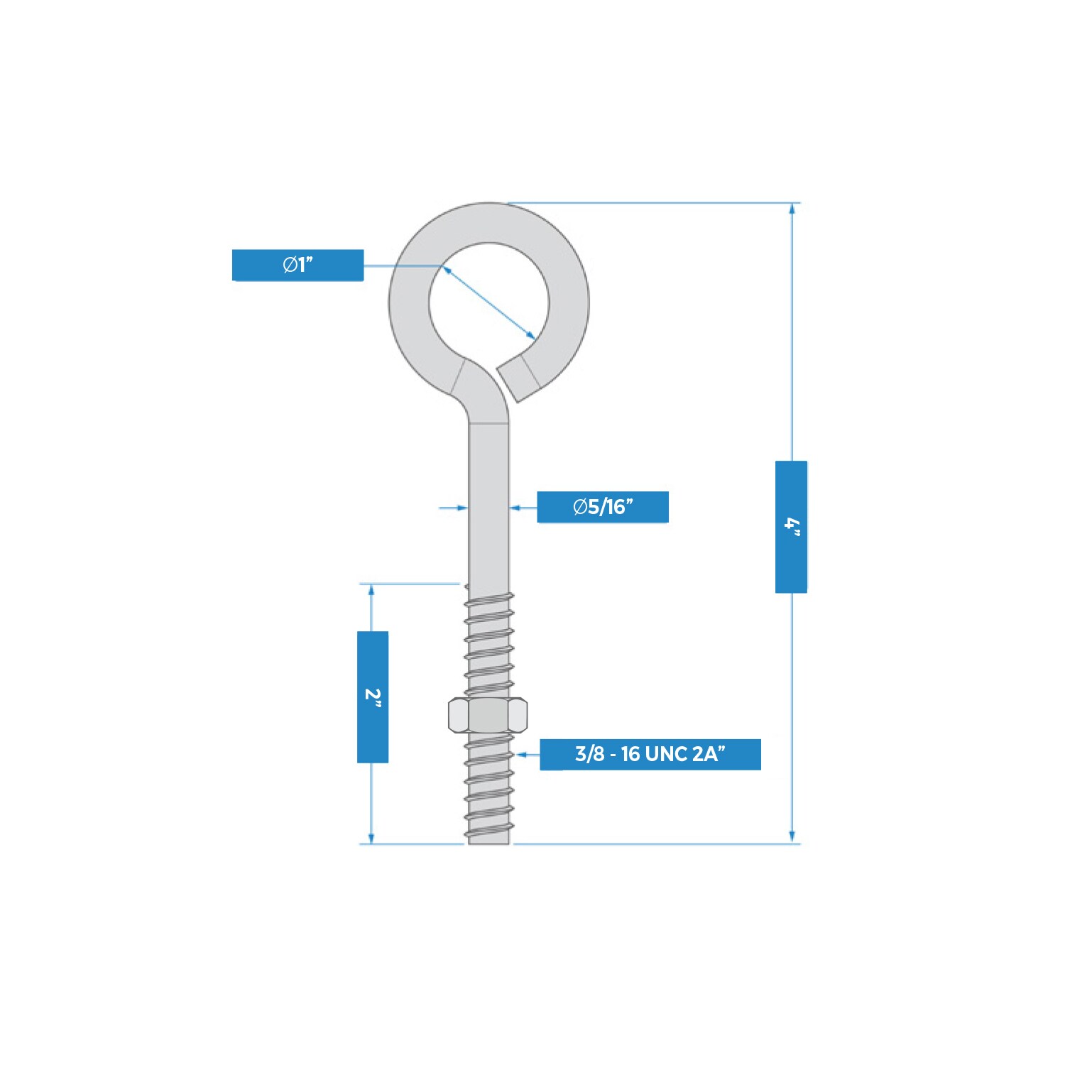 National Hardware N820-105 U-Bolts - View #6