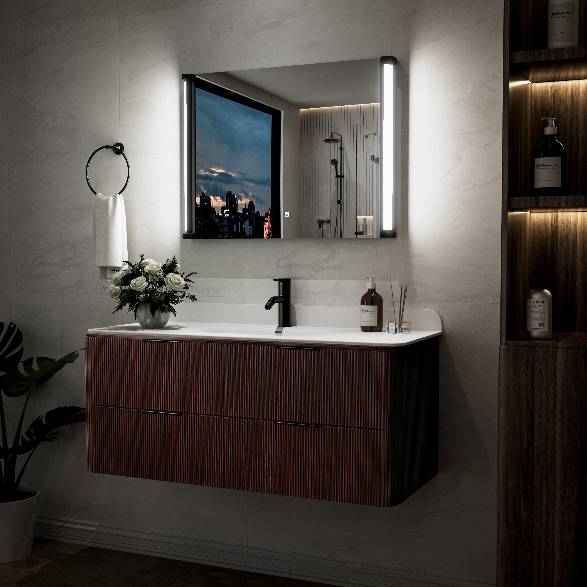 CALVON CAH-PL3224 Framed-Bath-Mirrors - View #2
