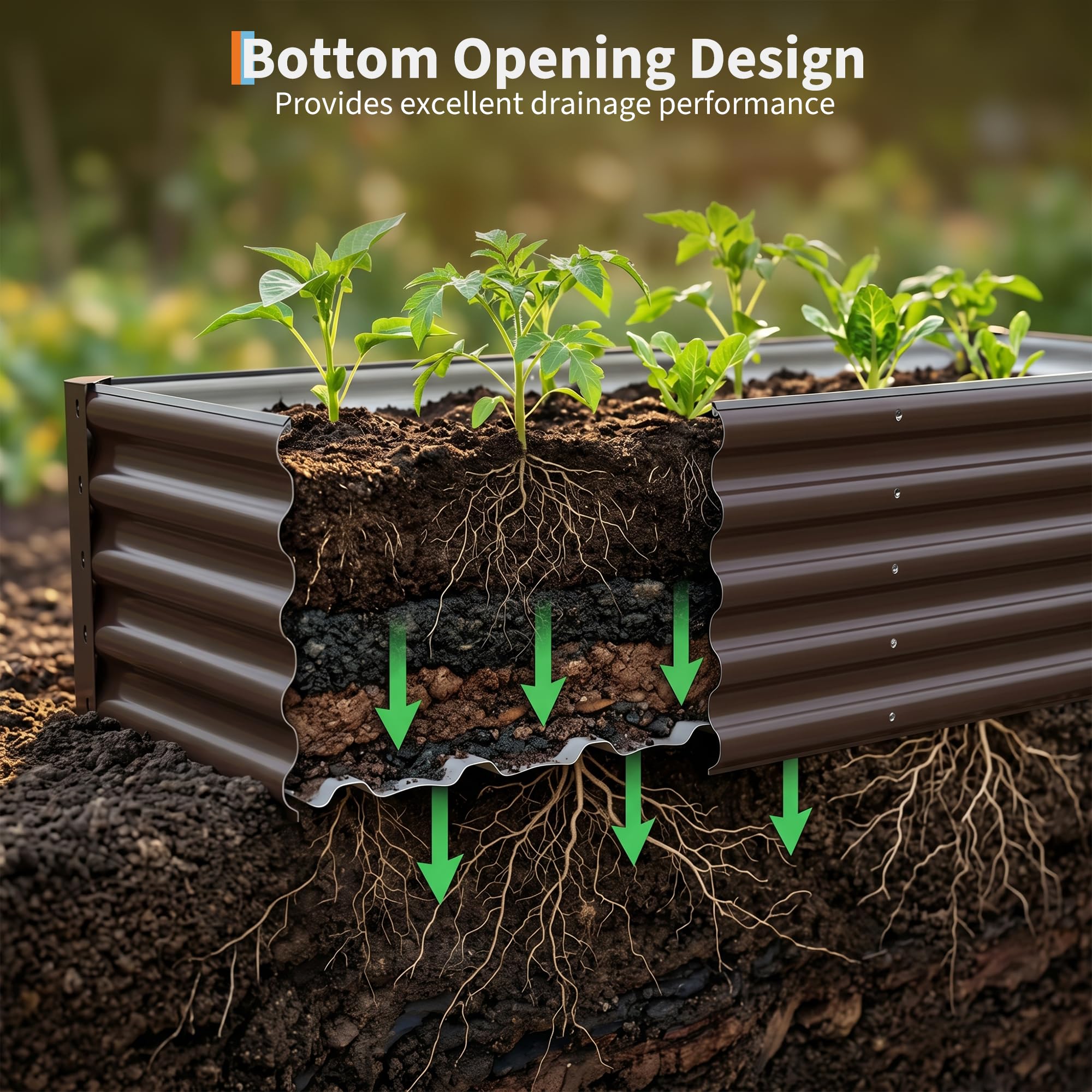 GarveeLife CLJ-P5VCDELJ3ME39A Raised-Garden-Beds - View #3