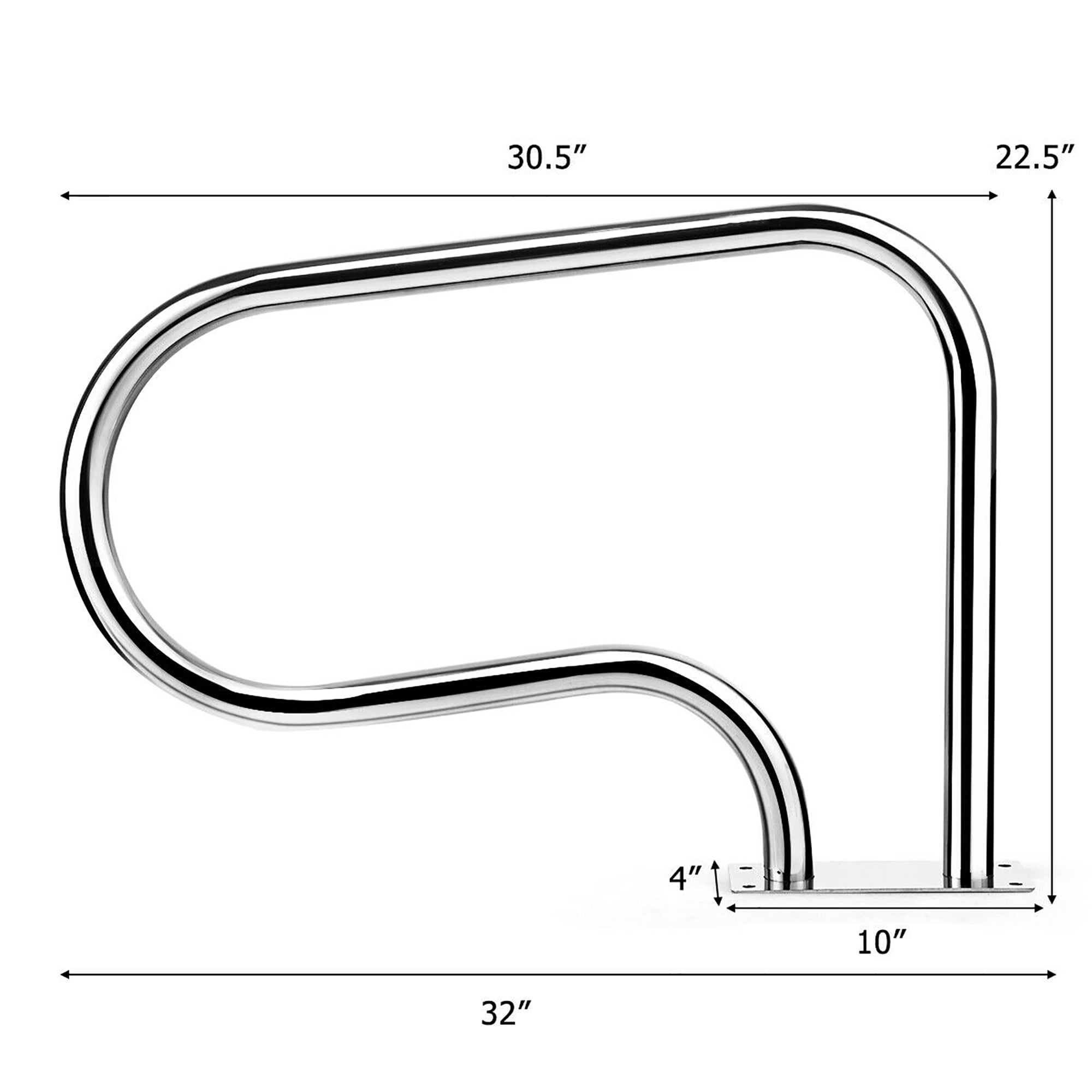 Costway OP70058 Interior-Stairpart-Railing - View #3