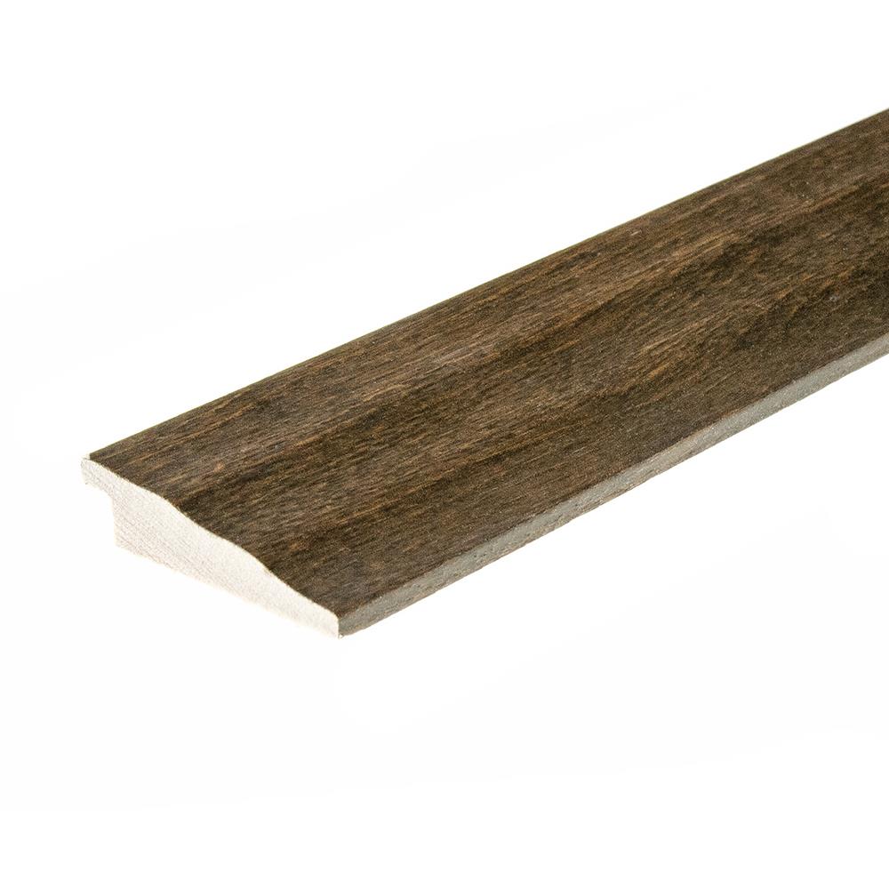 Flexco Rustic 0.375-in T x 1.5-in W x 78-in L Solid Wood Reducer in the ...