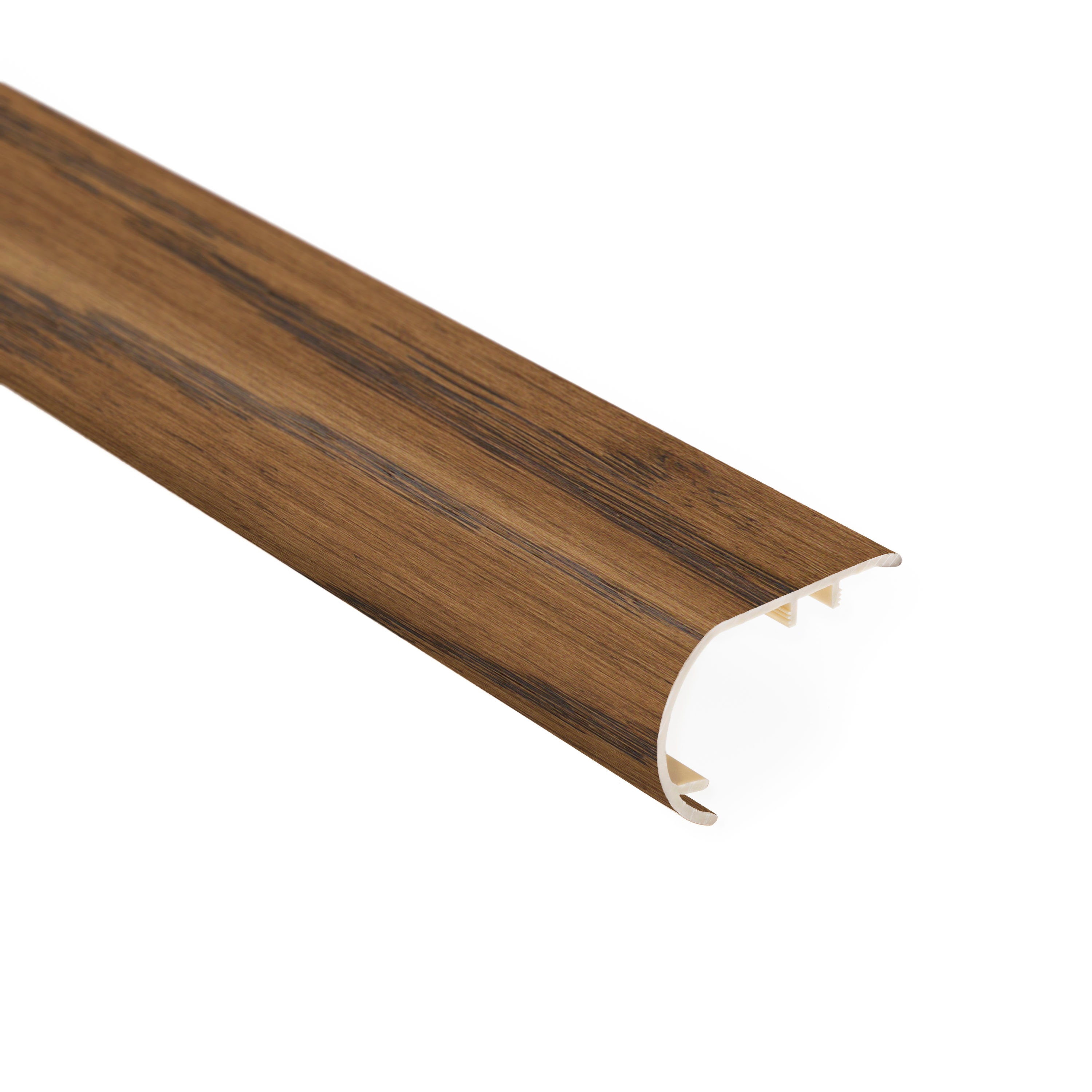 SMARTCORE 03Z8704001 Naturals 2.19-Inches x 94.49-Inches x 1.57-Inches Timber Creek Finished Wood veneer with vinyl core Oak Overlap Stair Nosing