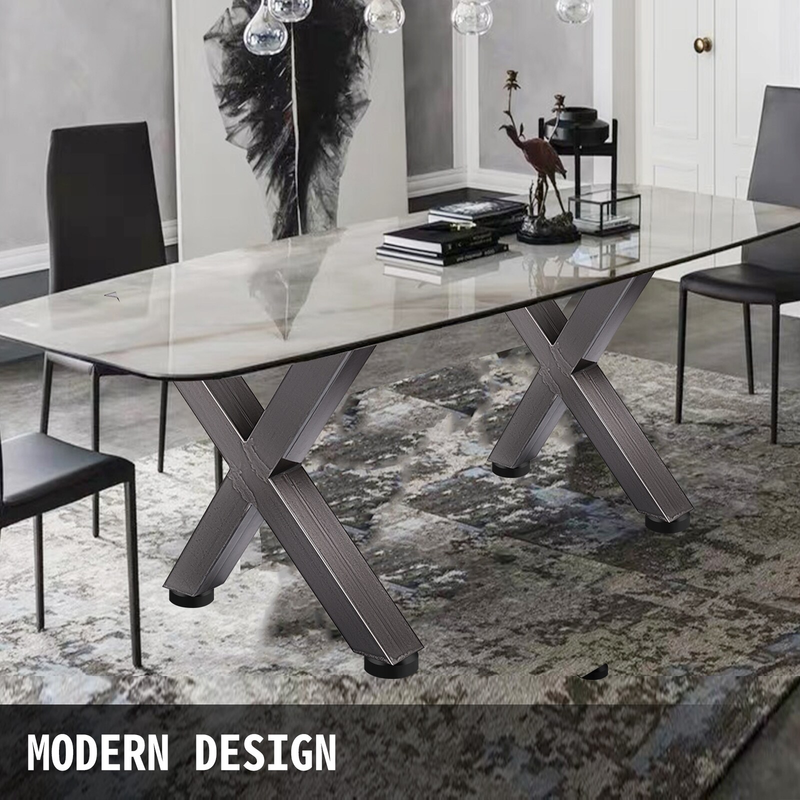 VEVOR SCZTCX720X6000350V0 Wood-Table-Legs - View #6