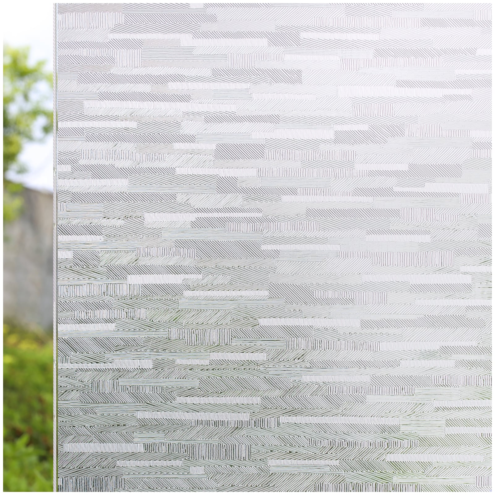 Cotton Colors CT056 35-1/4-in x 78-in clear Decorative Window Film