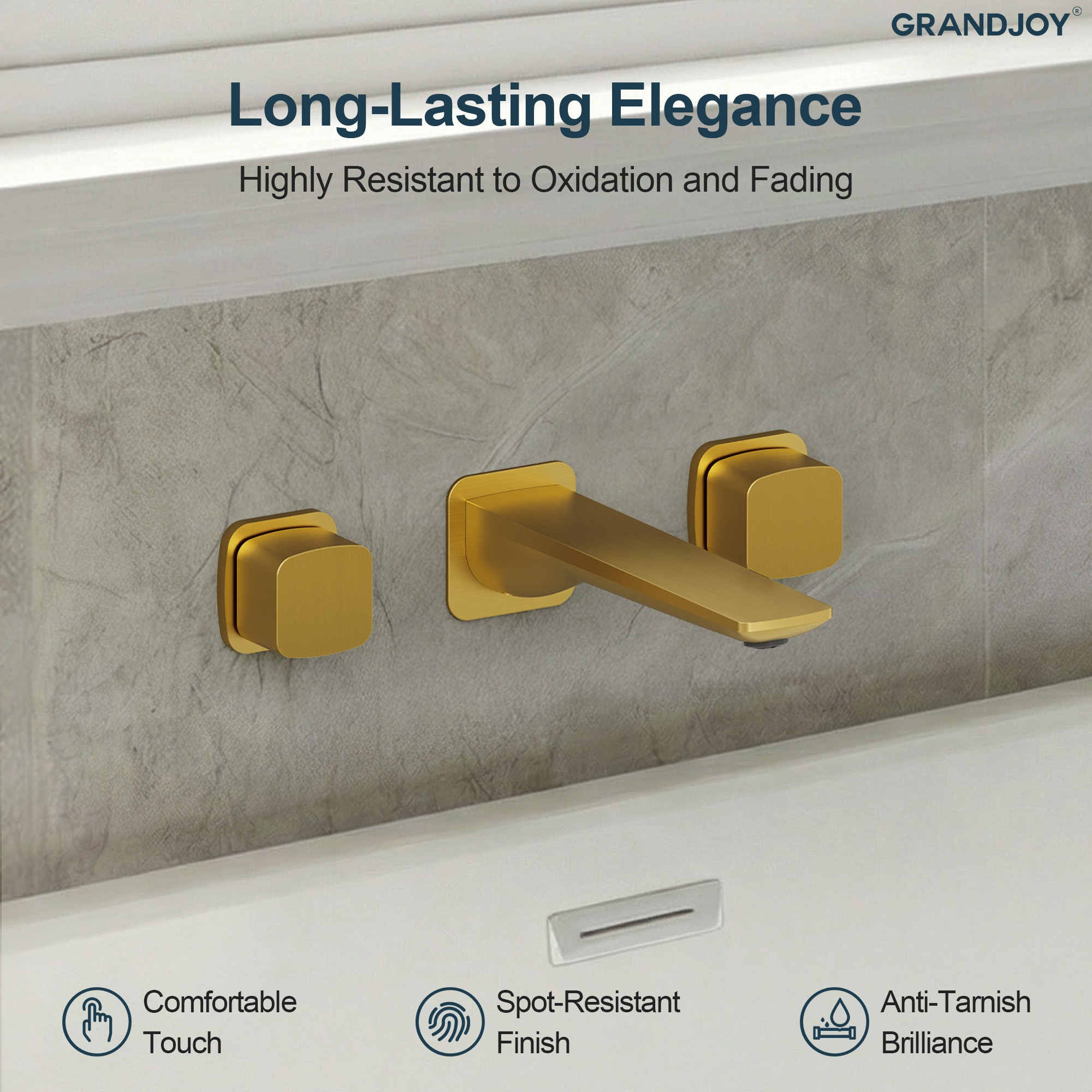GRANDJOY SGF13GJ-15T-BG Roman-Tub-Faucets - View #5