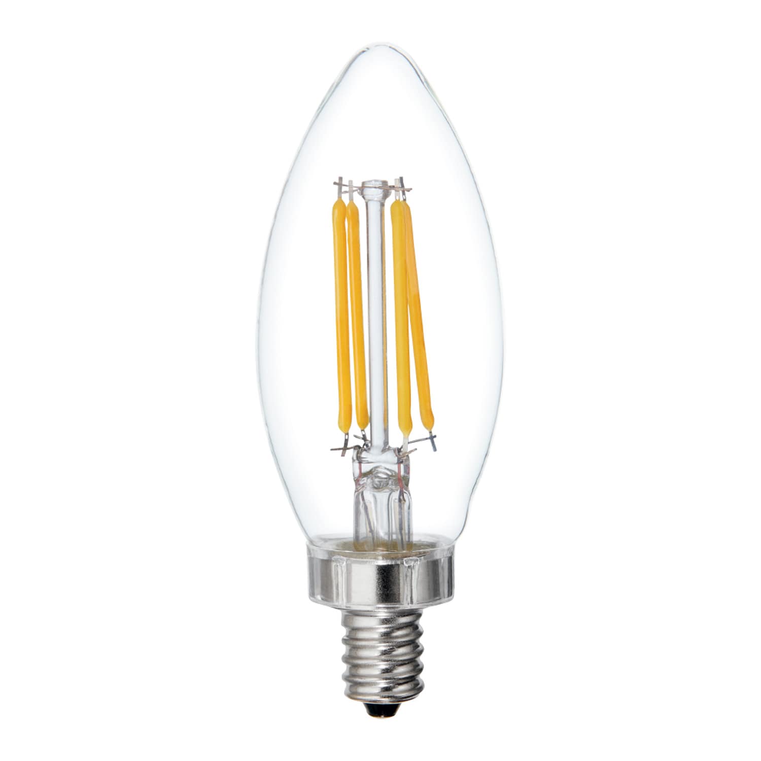 GE 60-Watt EQ BC Soft White Candelabra Base (e-12) Dimmable LED ...