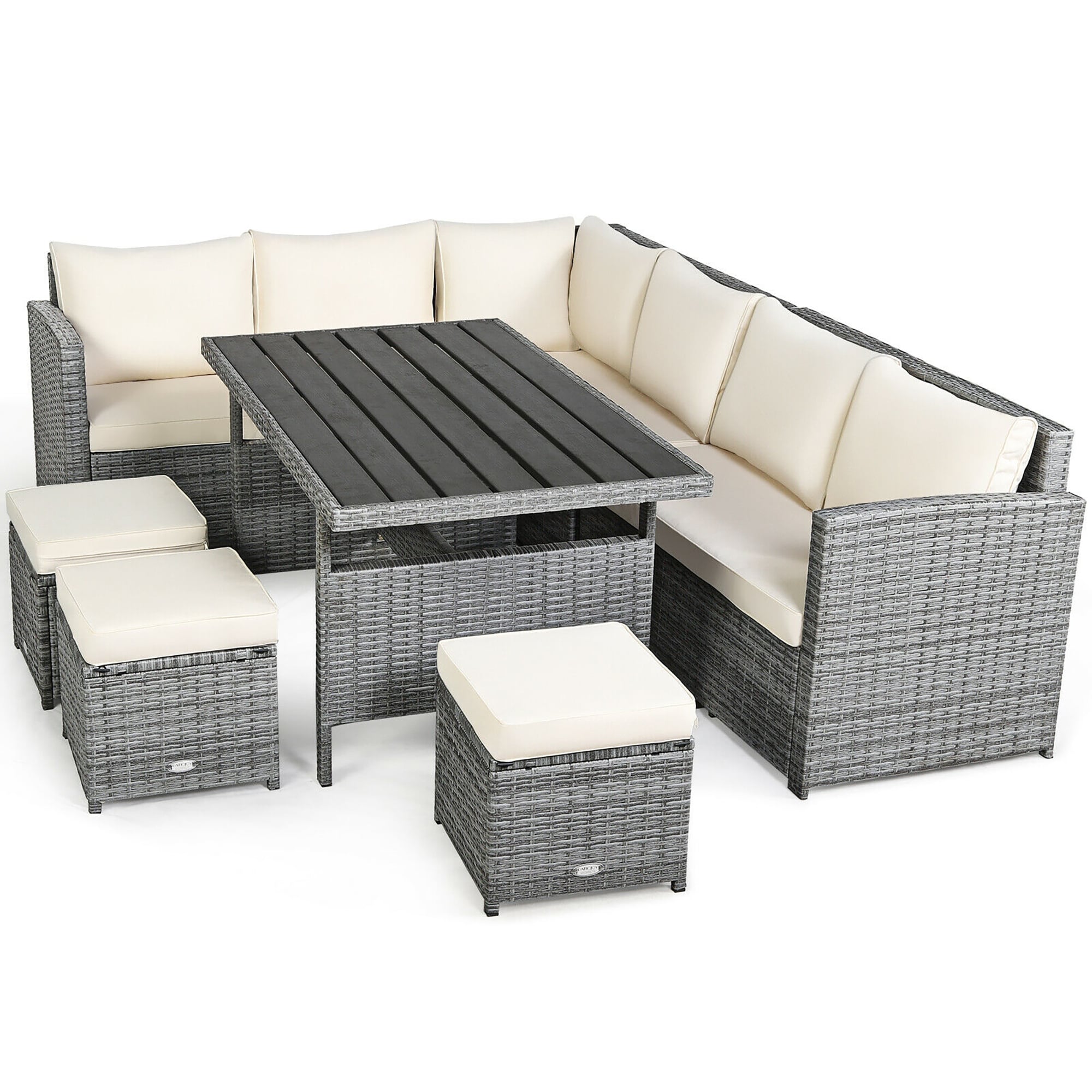 Forclover HYFL-90WH Patio-Conversation-Sets - View #2