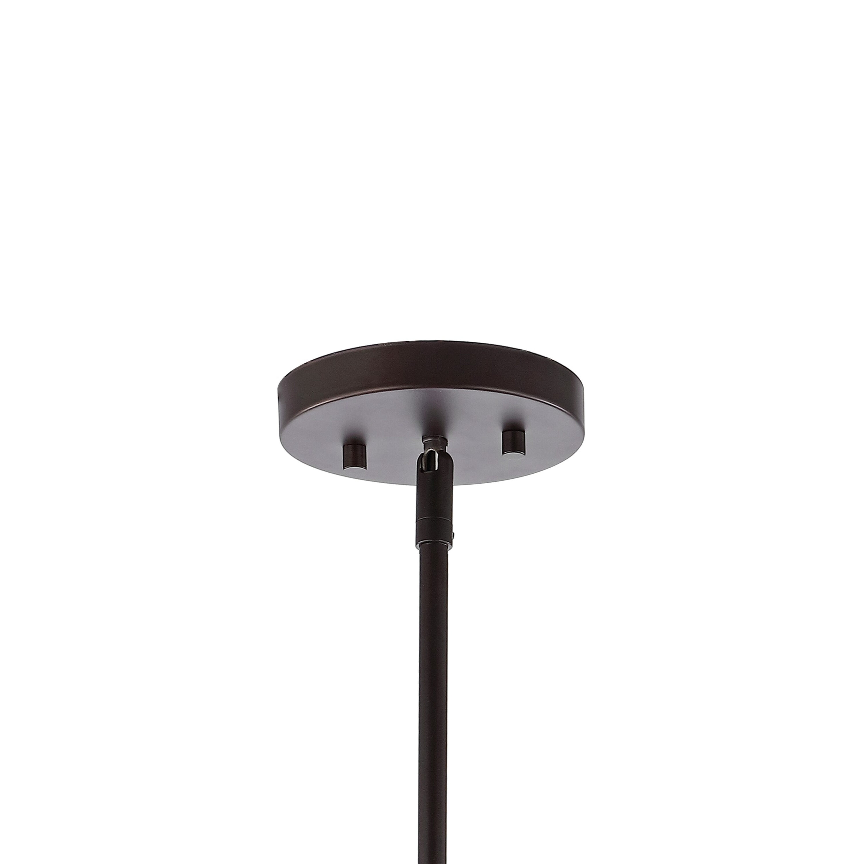 Hayes 11.25" Oil-Rubbed Bronze Industrial Farmhouse LED Pendant