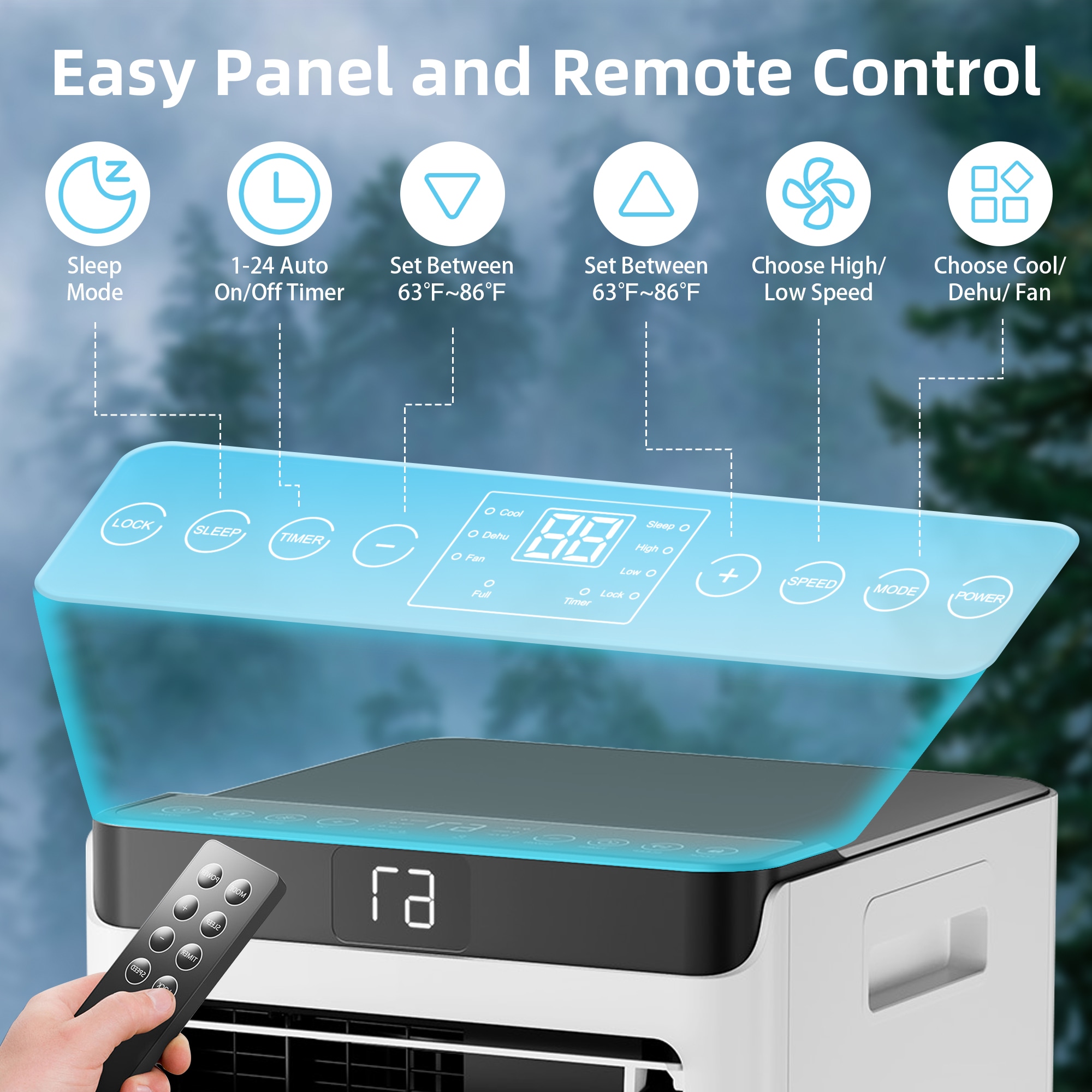  KY-10K/07B Portable-Air-Conditioners - View #2