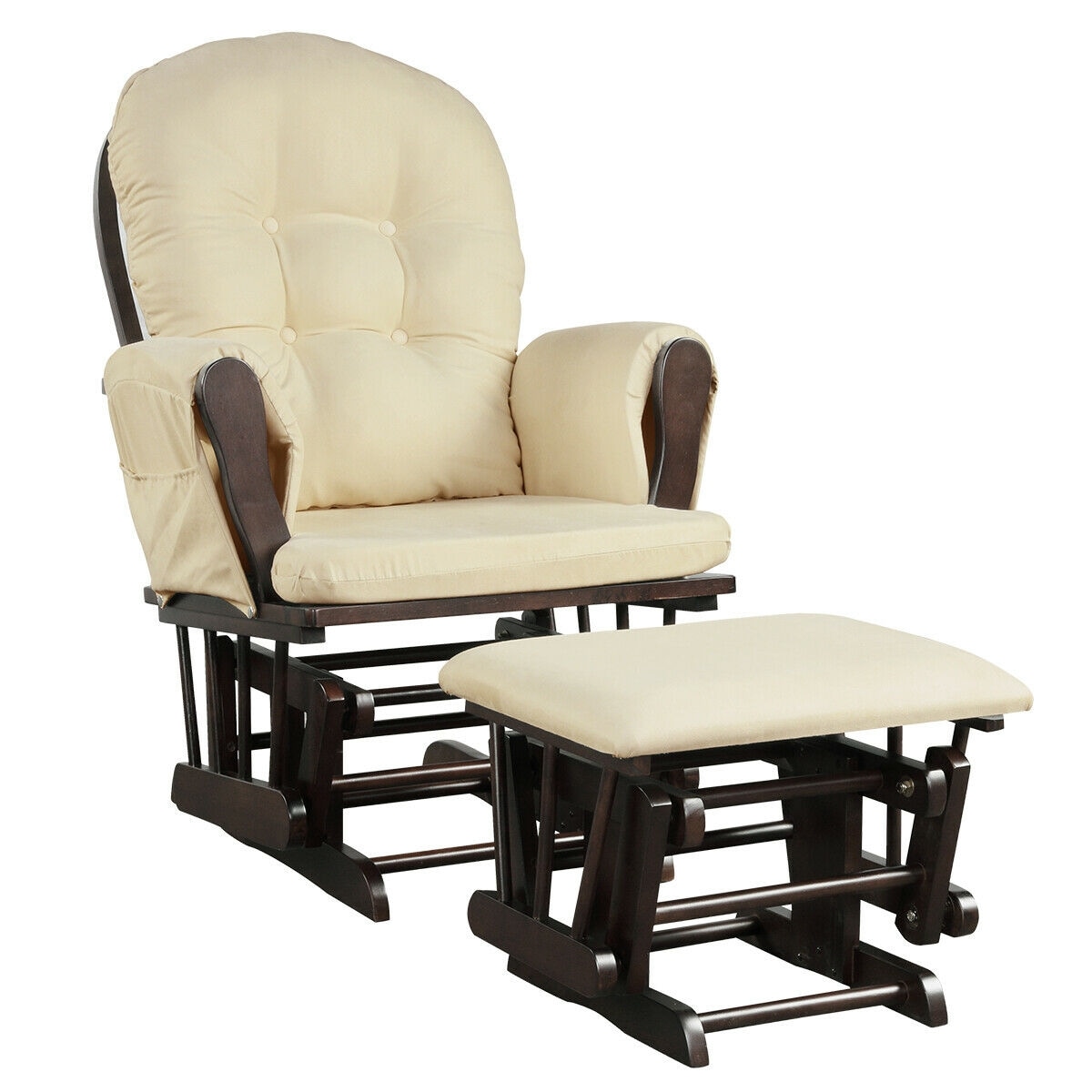 Sumyeg WF-HW66394BE-LA Accent Armchair Modern Cream Accent Chair