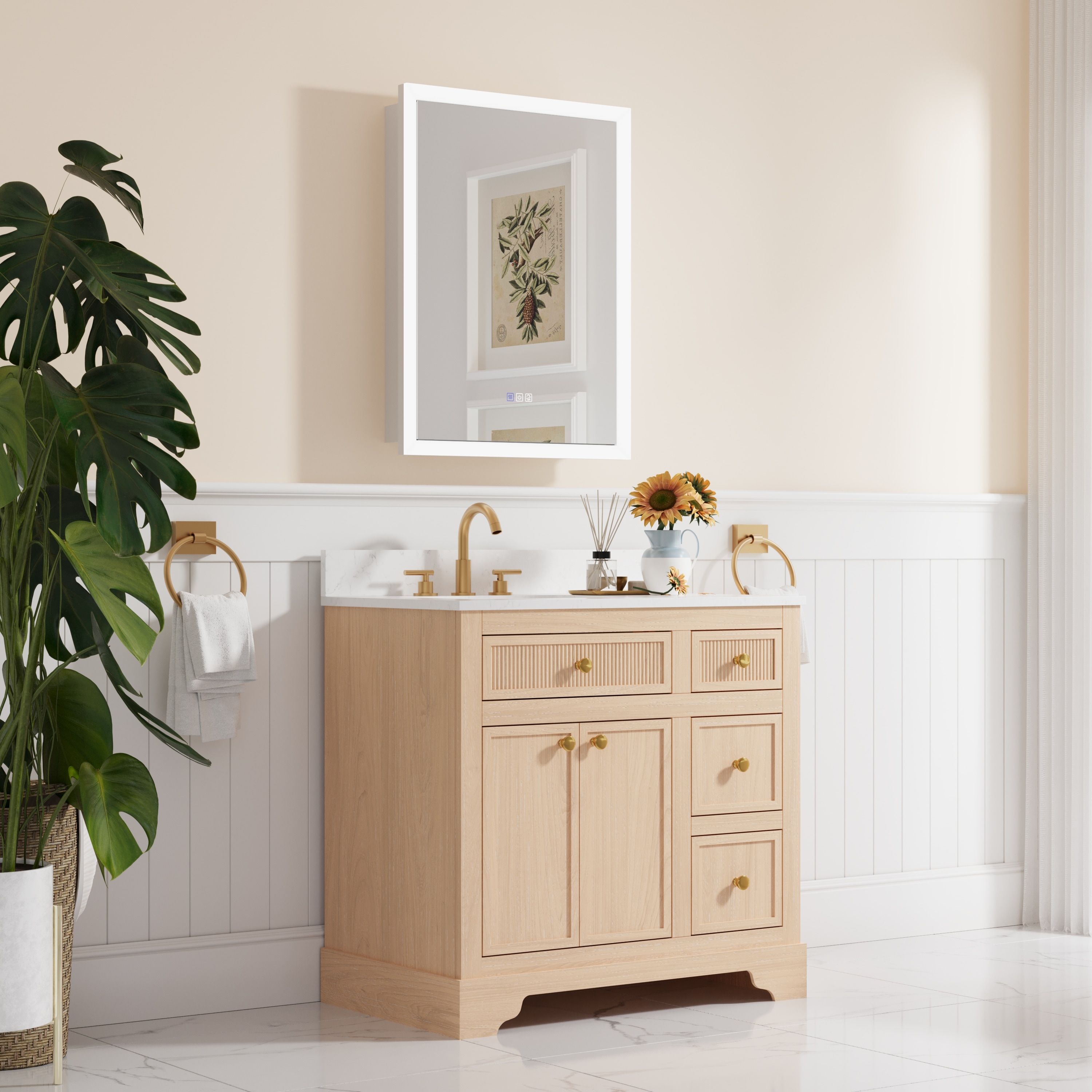 CALVON RC13-2432L Bathroom-Medicine-Cabinets - View #8