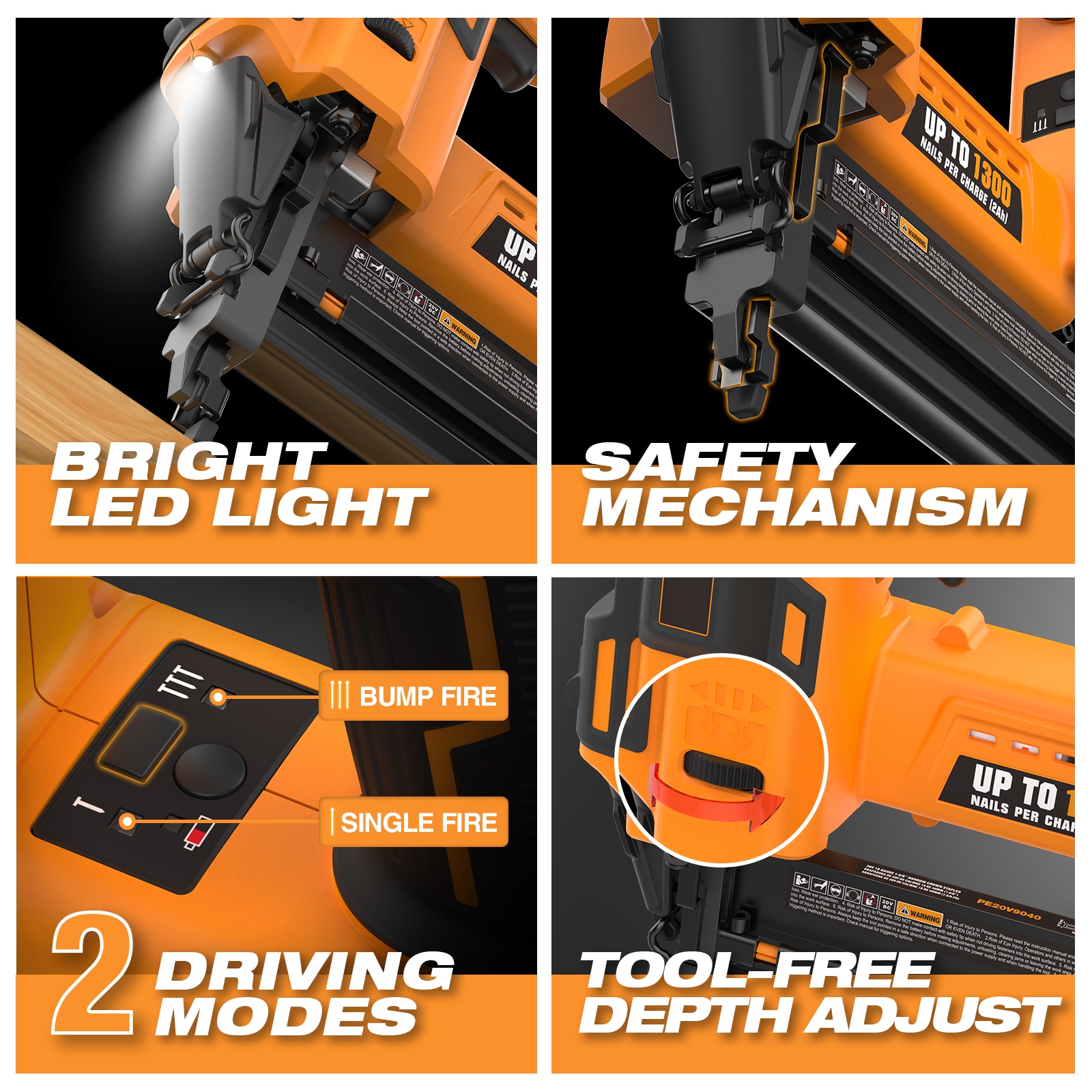 FREEMAN PE20V9040 Pneumatic-Staplers - View #4