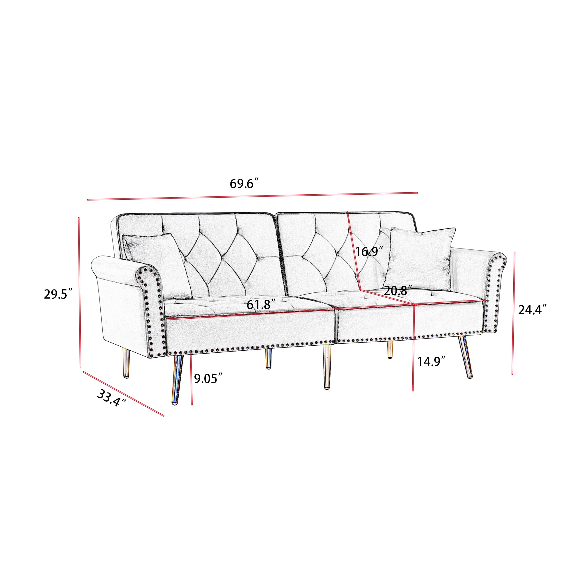 Bybafun YA3700120 Sofas-Loveseats - View #4