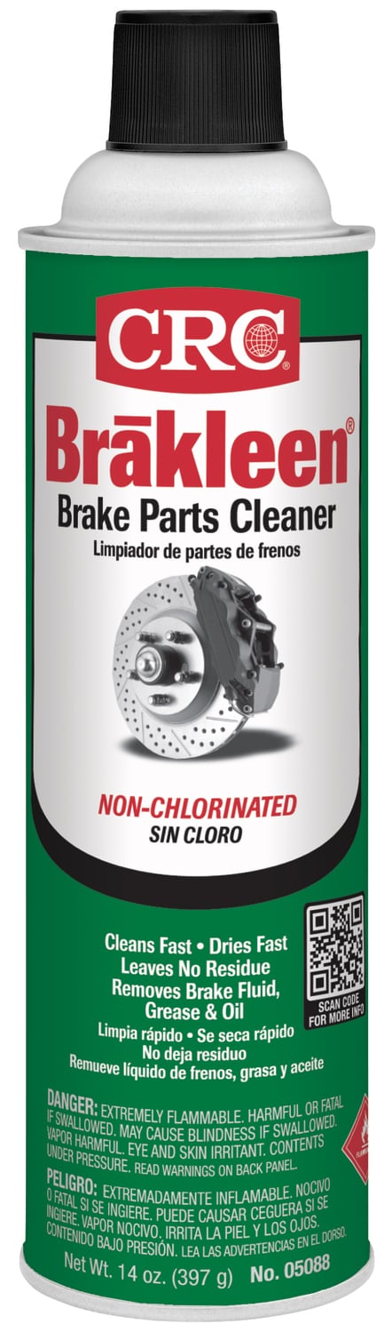 Brakleen CRC N/C Brake Parts Cleaner Green 50-State 14 oz - Non-Chlorinated  Formula - Fast Drying - Brake Cleaner for All 50 States in the Brake  Chemicals department at
